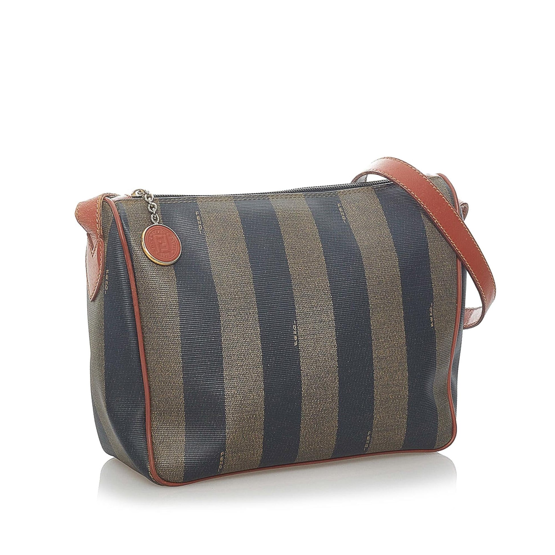 Fendi Pequin Crossbody Bag Shg