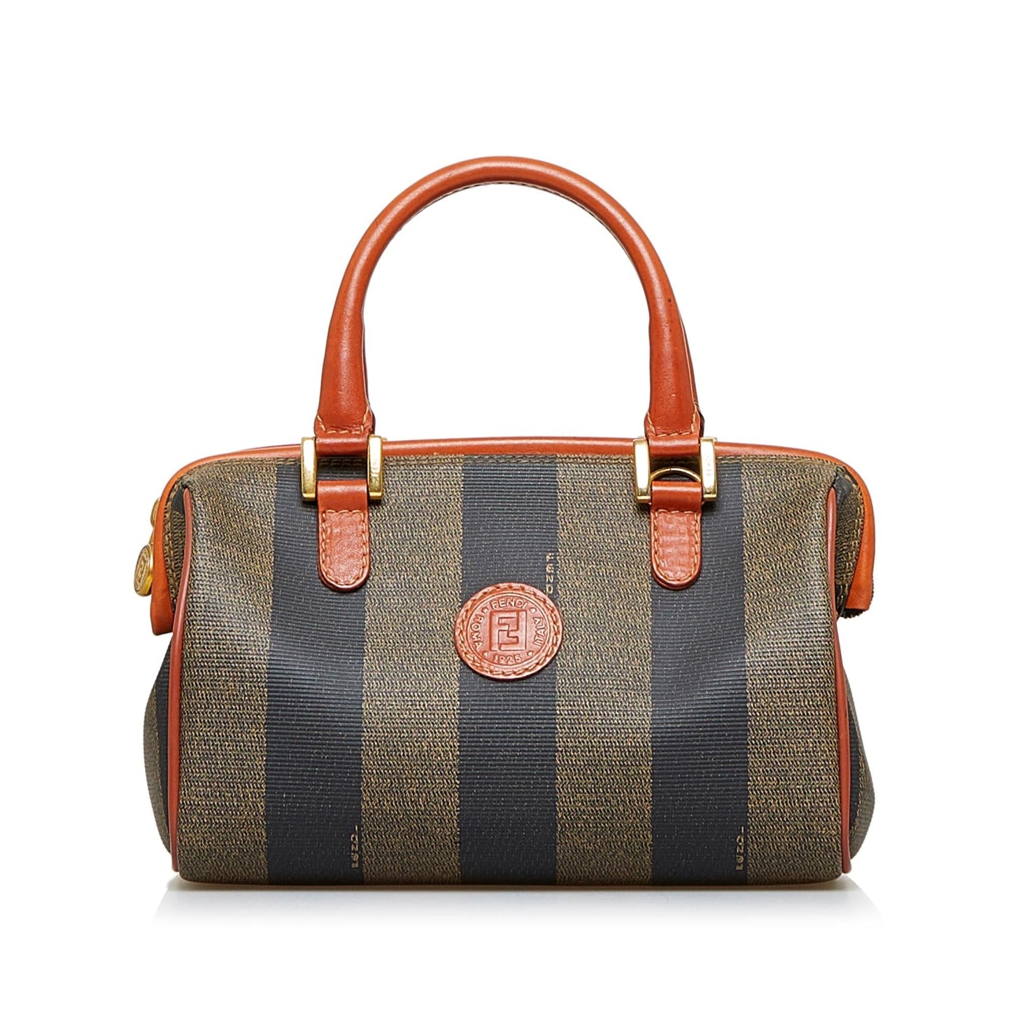Fendi Pequin Handbag Shg In1Fr6 Satchel Bag