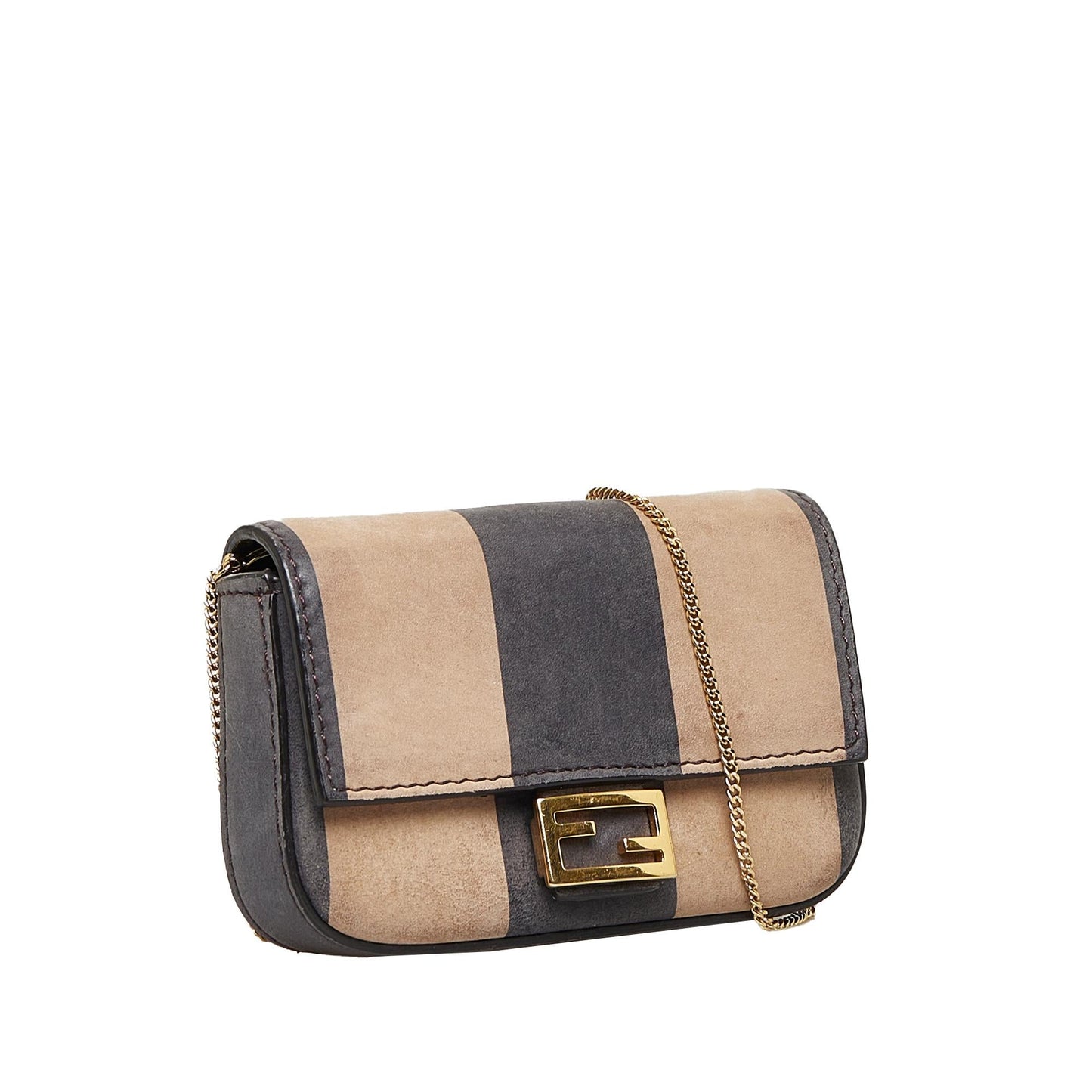 Fendi Pequin Nano Baguette Shg Rtcldh Crossbody Bag Shoulder Bag
