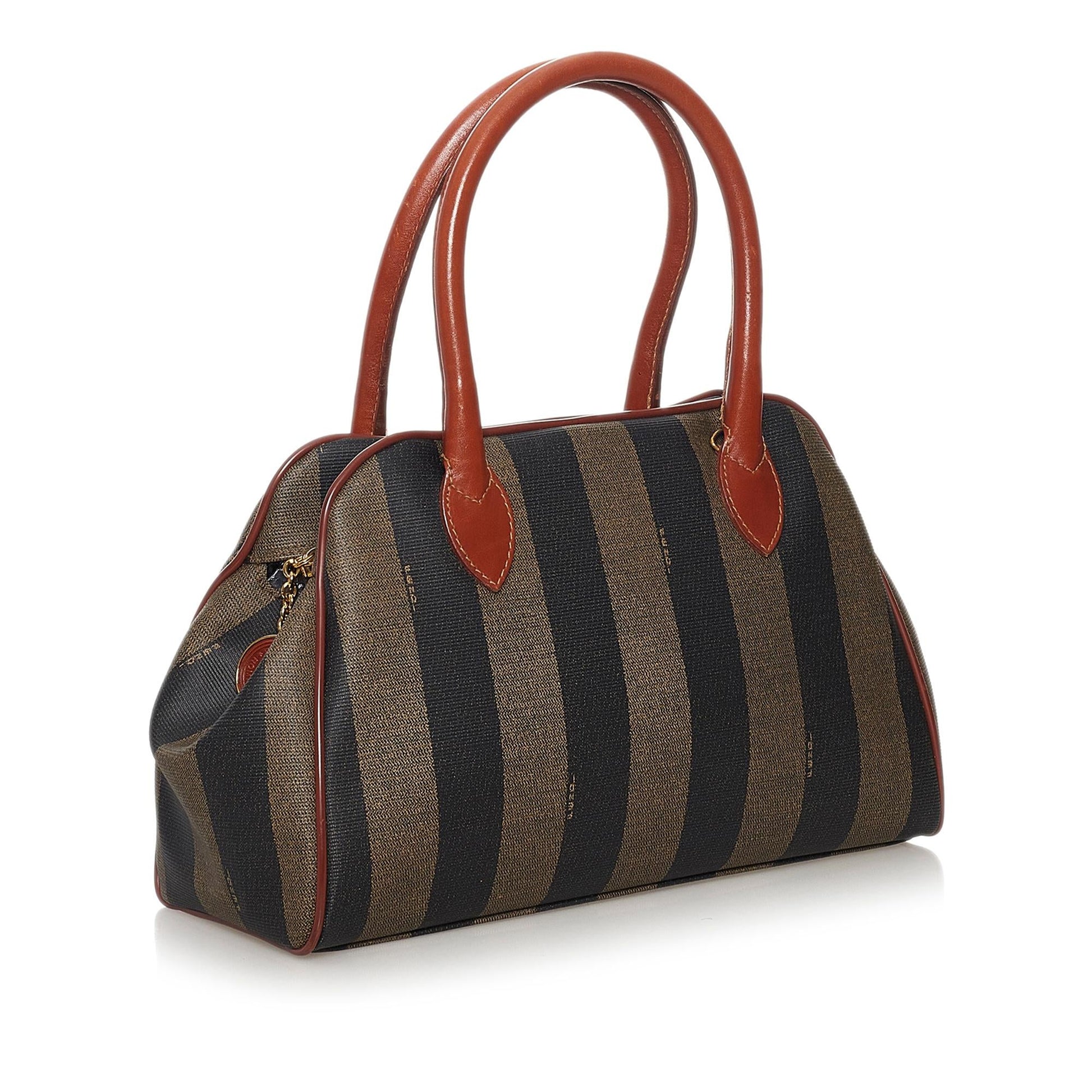 Fendi Pequin Satchel Shg Satchel Bag