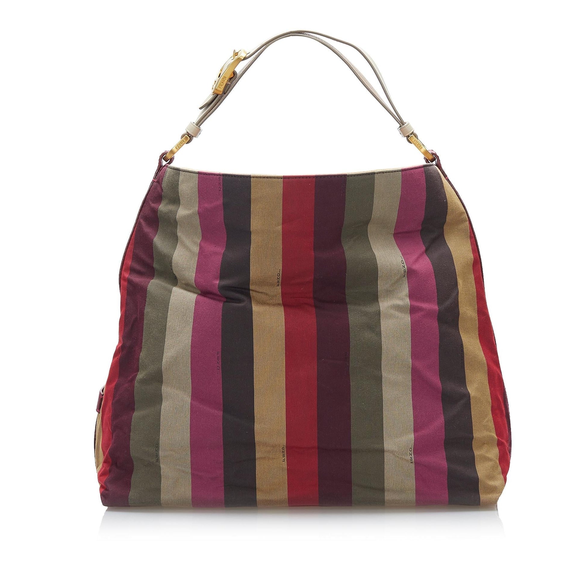 Fendi Pequin Shoulder Bag Shg Ecetor