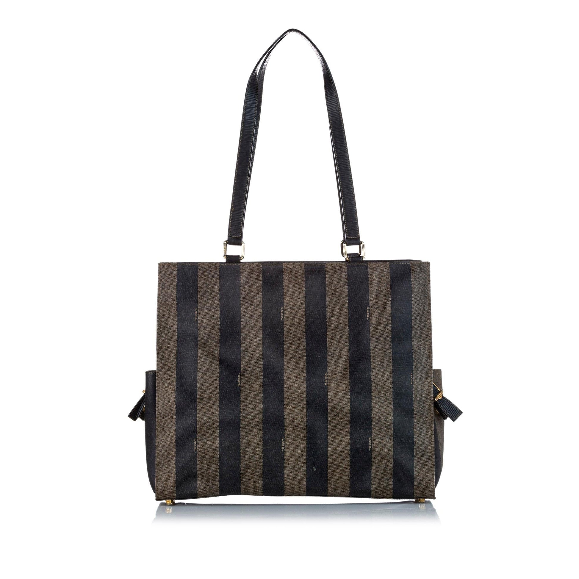 Fendi Pequin Tote Bag Shg