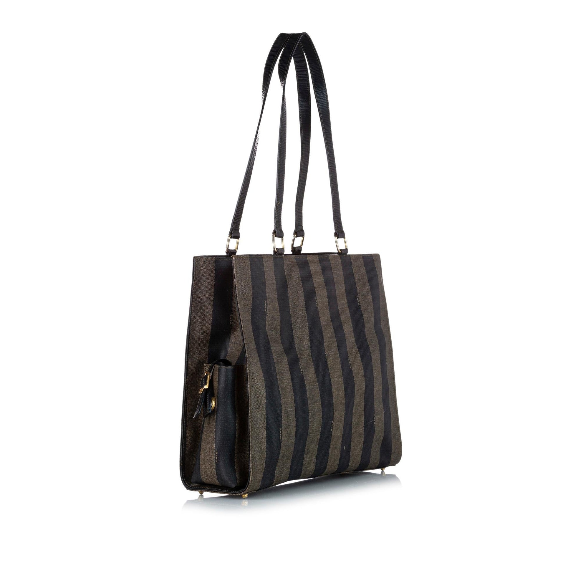 Fendi Pequin Tote Bag Shg