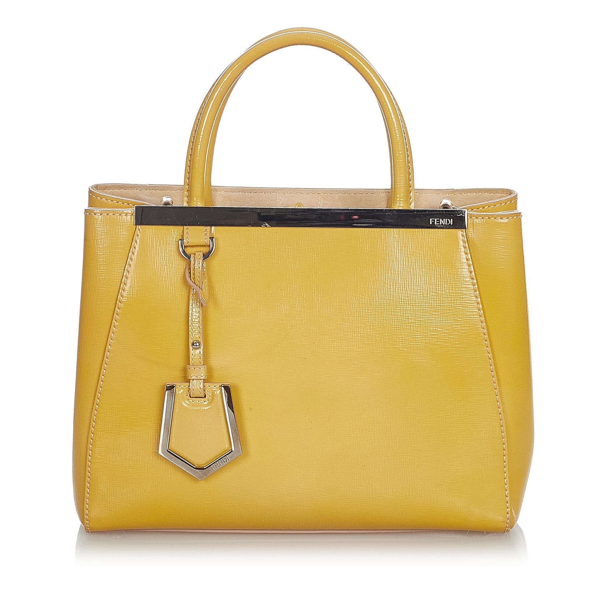 Fendi Petit 2Jours Handbag Shg Leather Satchel Bag Handbag Shg 23589