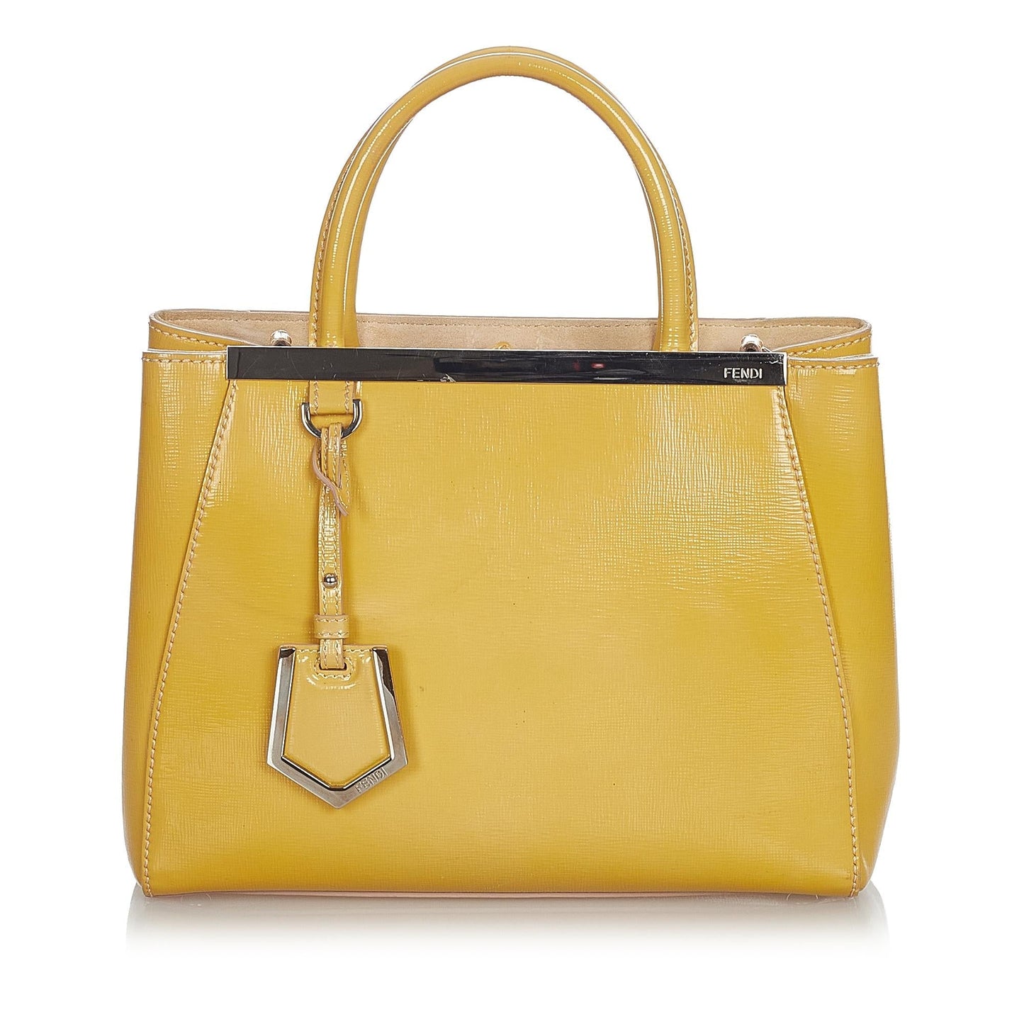 Fendi Petit 2Jours Handbag Shg Leather Satchel Bag Handbag Shg 31978