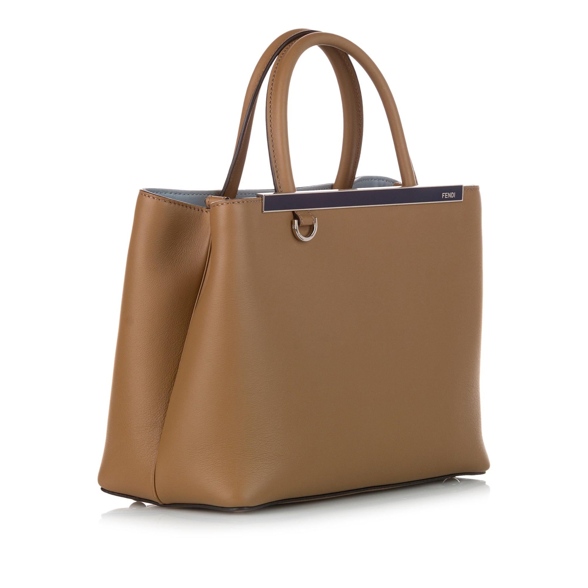 Fendi Petit 2Jours Satchel Shg Leather Satchel Bag Satchel Shg 26674