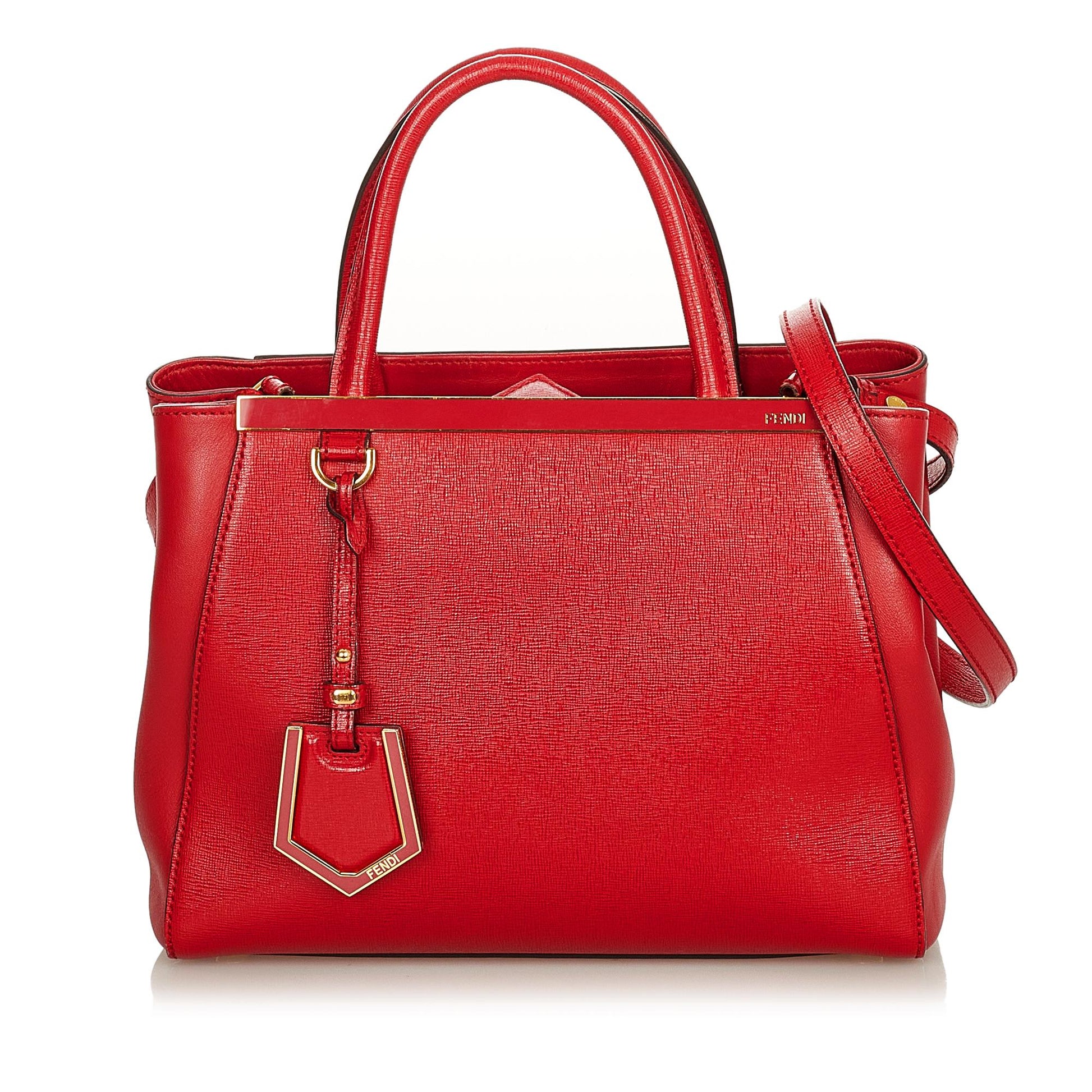 Fendi Petit 2Jours Satchel Shg Leather Satchel Bag Satchel Shg 33408
