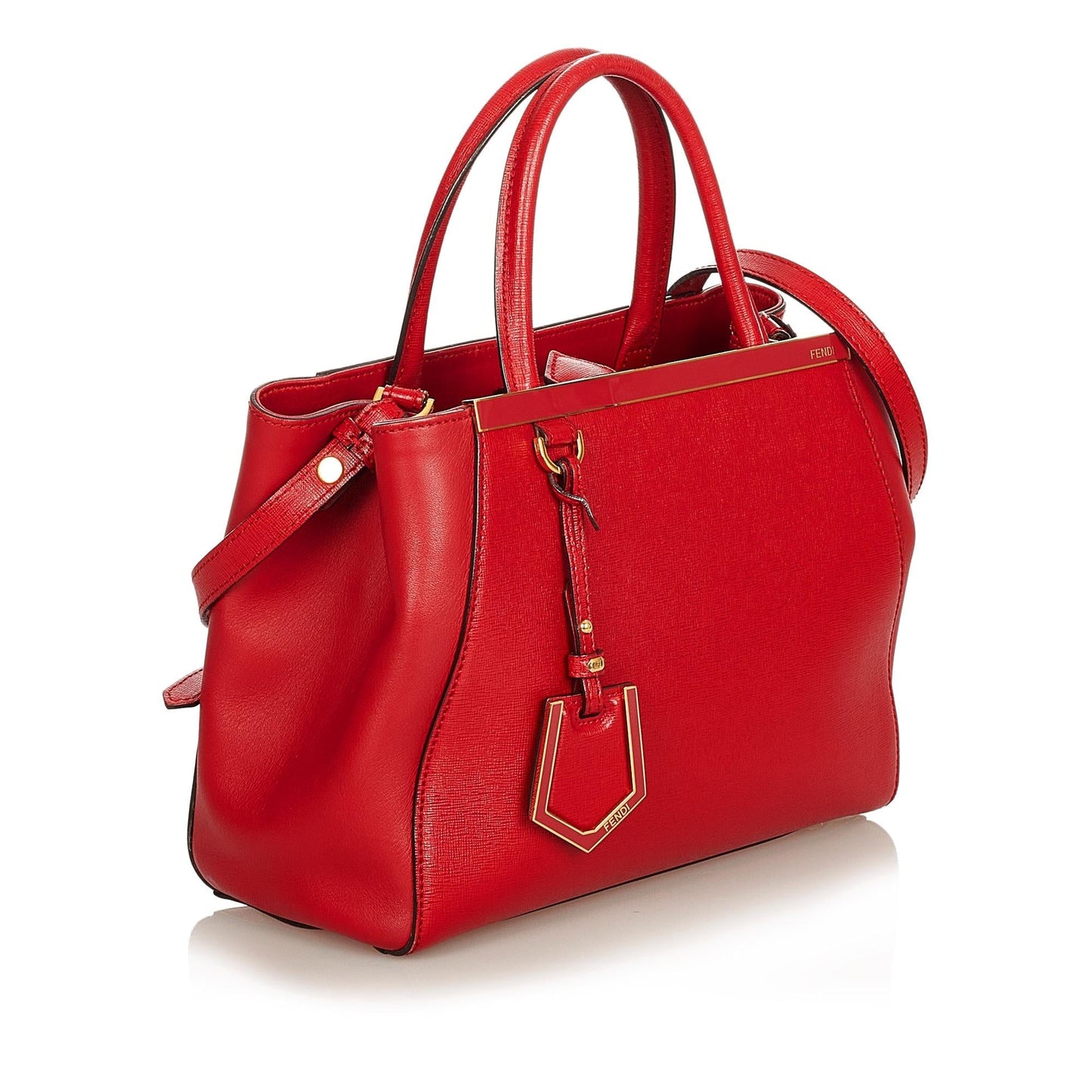 Fendi Petit 2Jours Satchel Shg Leather Satchel Bag Satchel Shg 33408