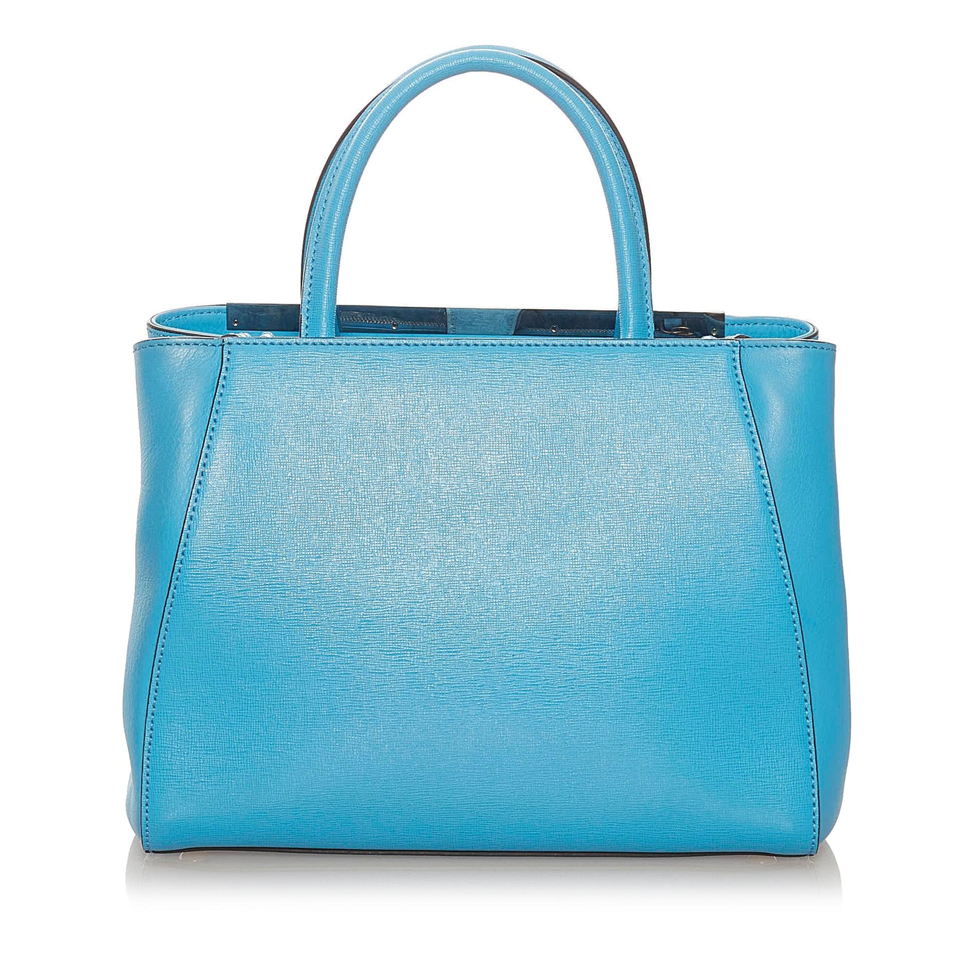 Fendi Petit 2Jours Satchel Shg Leather Satchel Bag