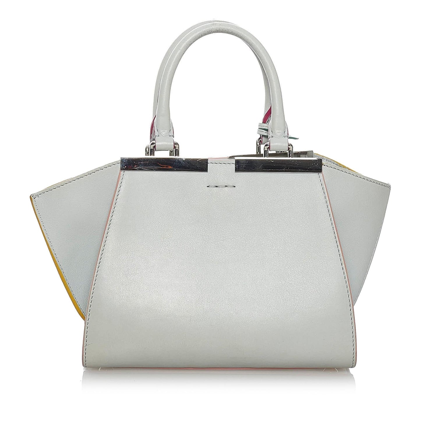 Fendi Petite 3Jours Handbag Shg Leather Satchel Bag