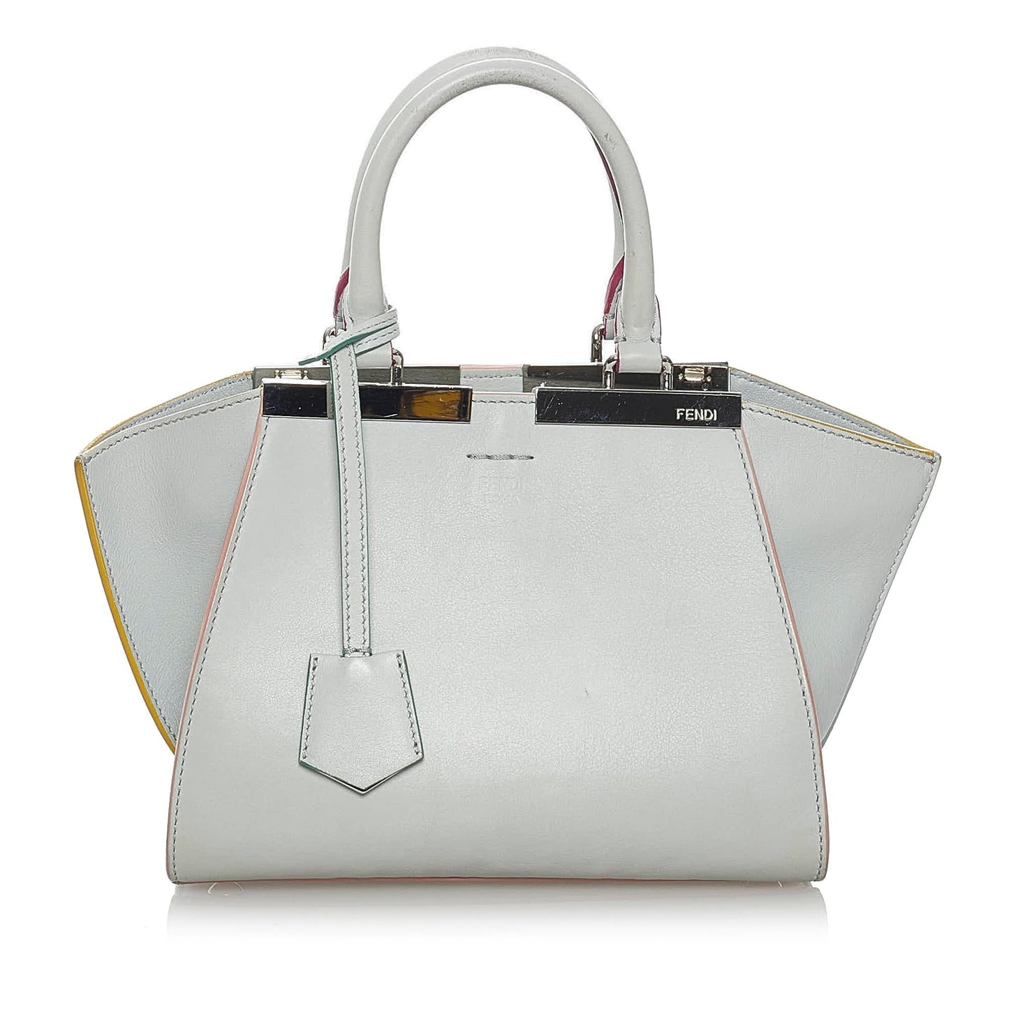 Fendi Petite 3Jours Handbag Shg Leather Satchel Bag