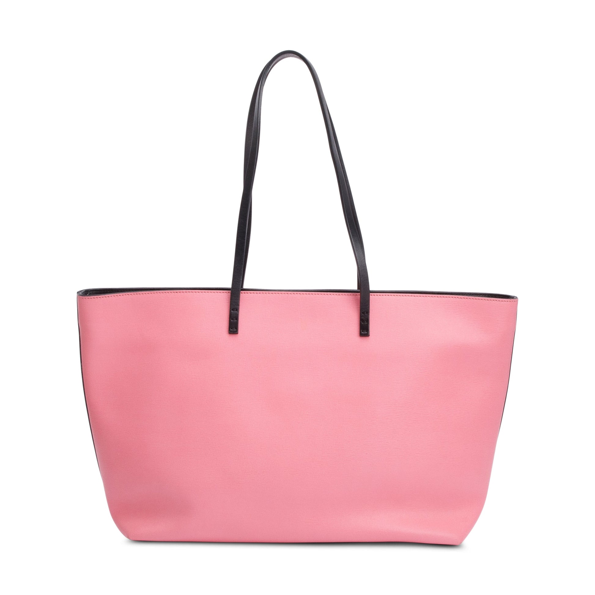 Fendi Monster Buggies Roll Tote Leather Pink Tote Bag
