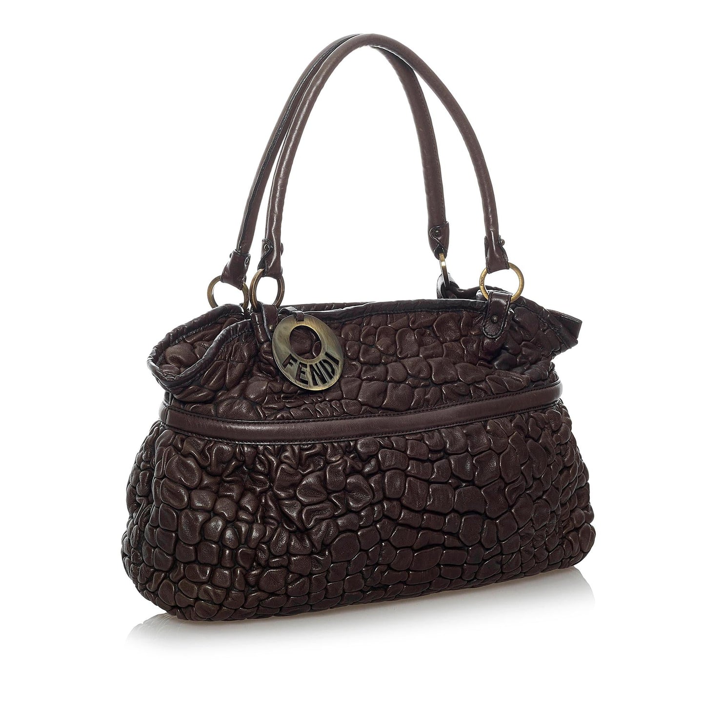 Fendi Puckered Bubble Chef Shoulder Bag Shg Leather Bag Shg 29866