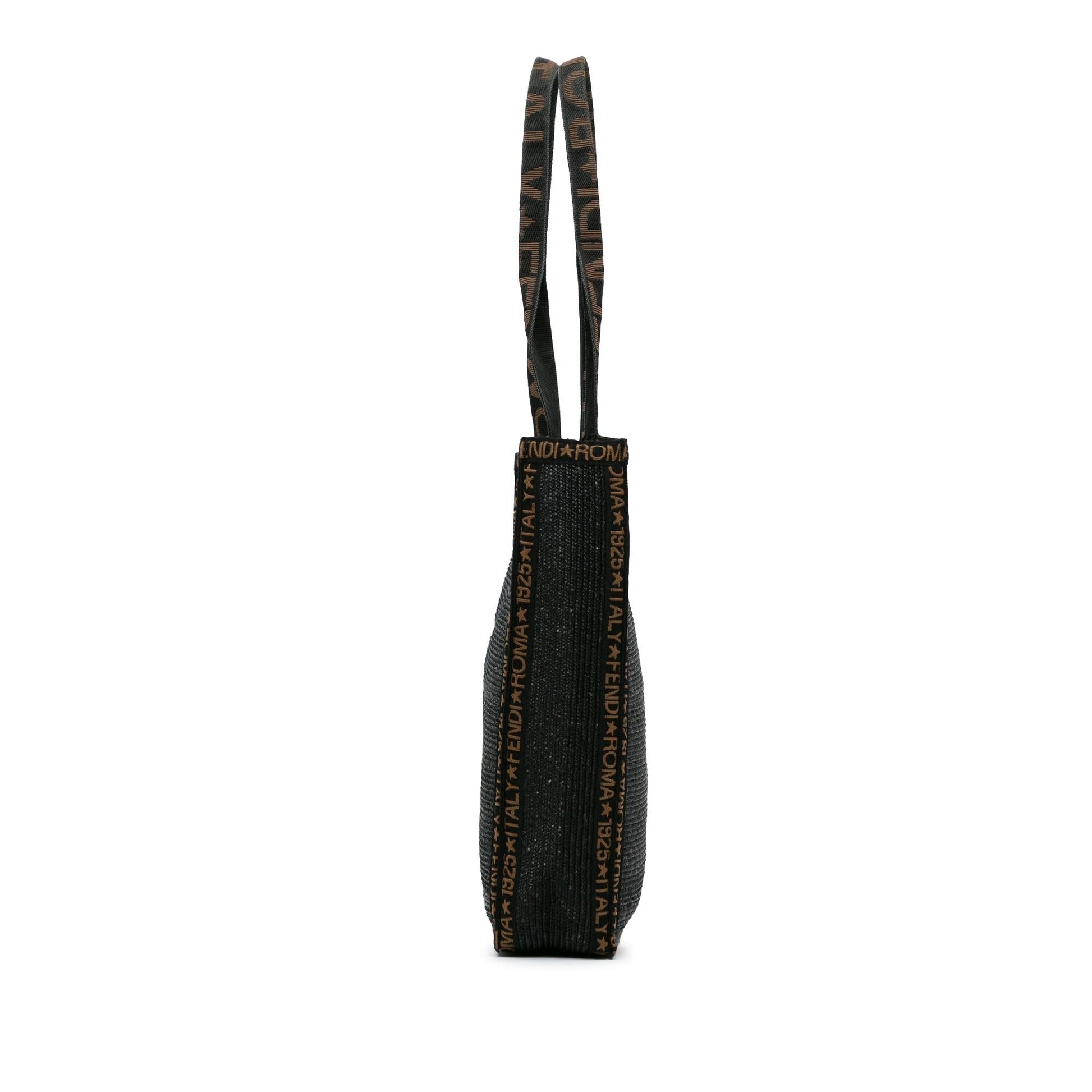 Fendi Tote Shg Jwwm2X Raffia Tote Bag