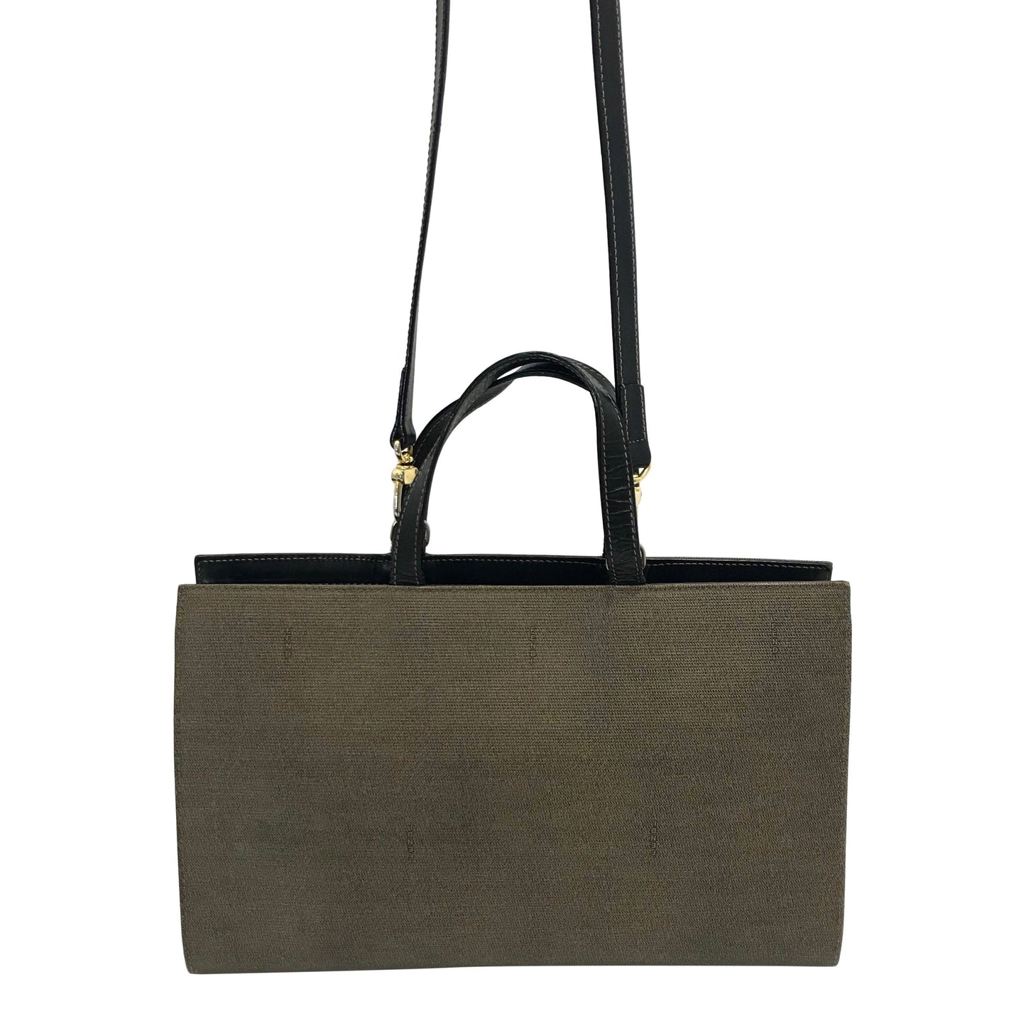 Fendi Roma Italy Tote Bag Logo