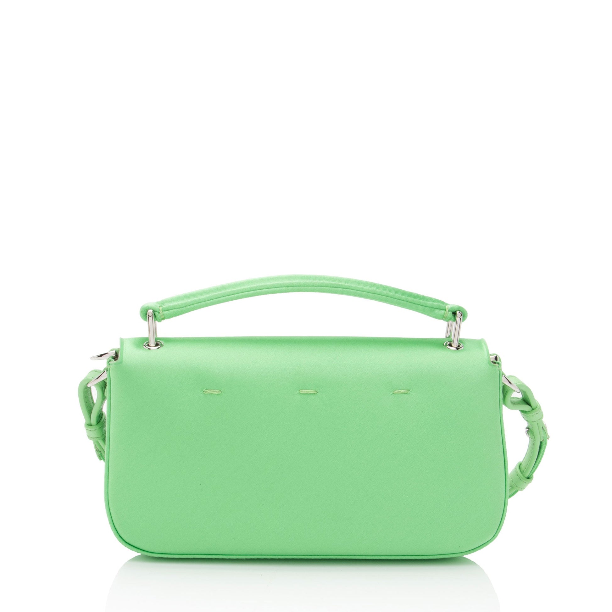 Fendi Phone Baguette Crossbody Bag Satin Shoulder Bag