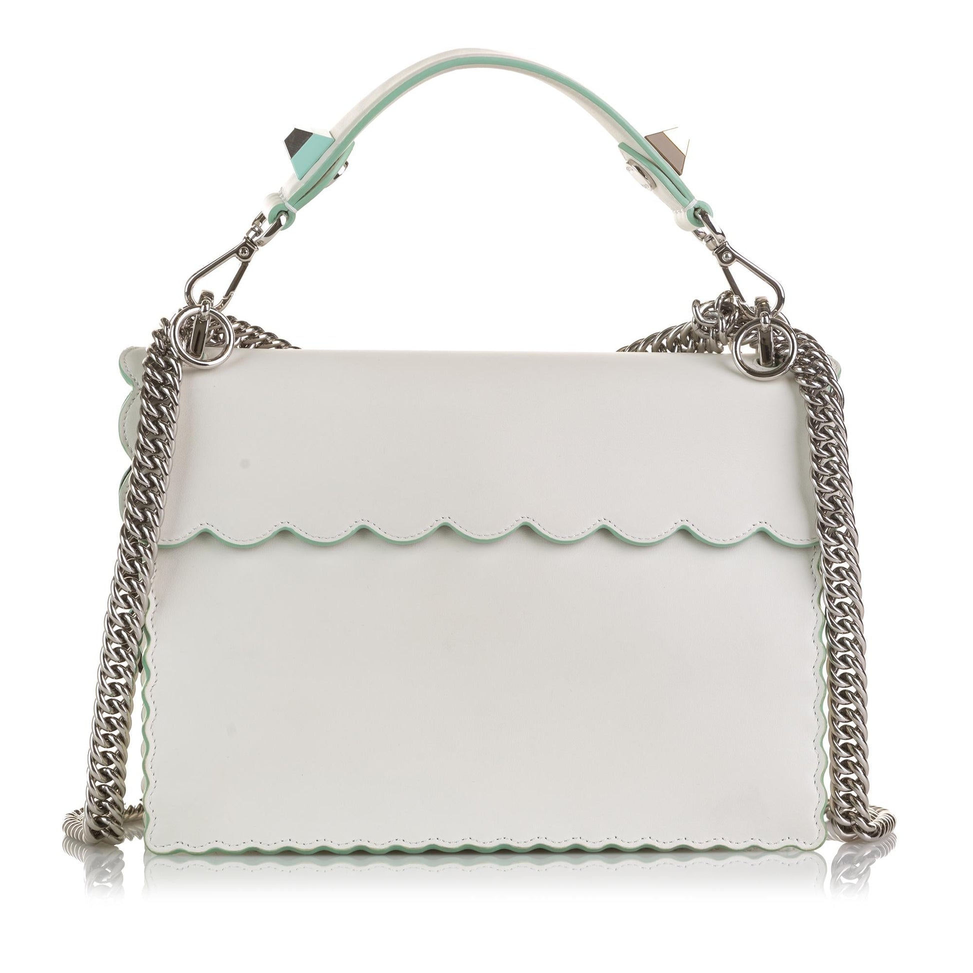 Fendi Scalloped Kan Shg Vqqwmz Satchel Bag