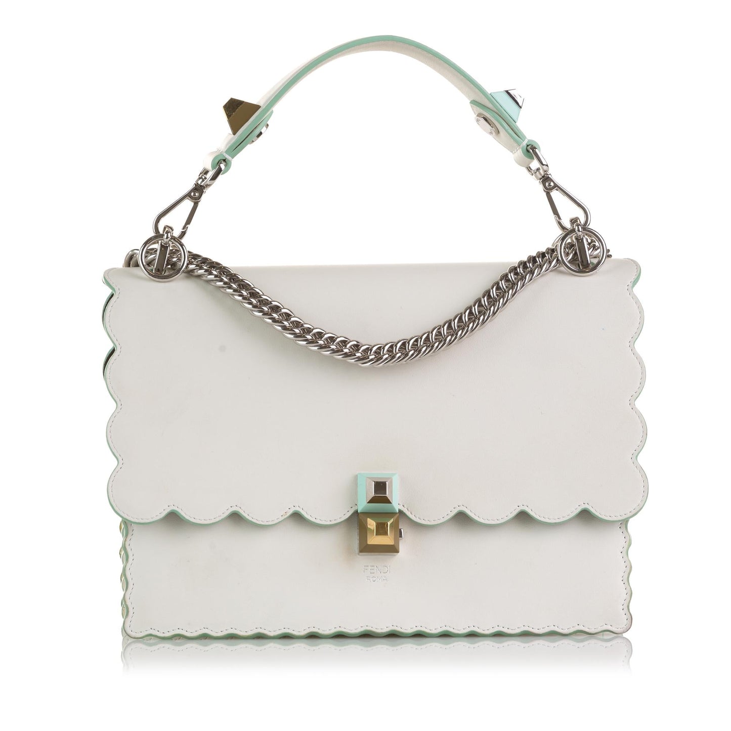 Fendi Scalloped Kan Shg Vqqwmz Satchel Bag