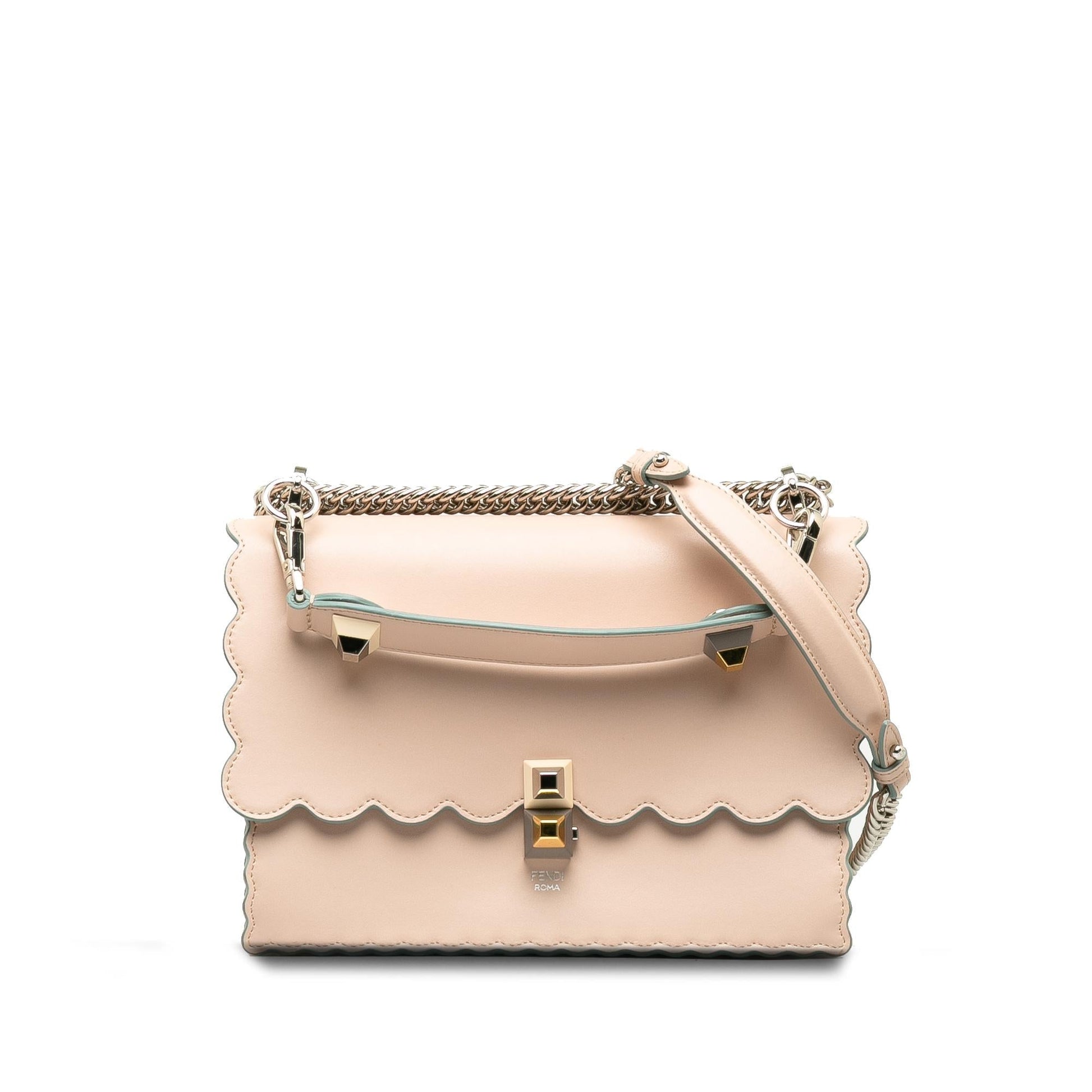 Fendi Scalloped Studded Kan Shg Ihhz6S Crossbody Bag