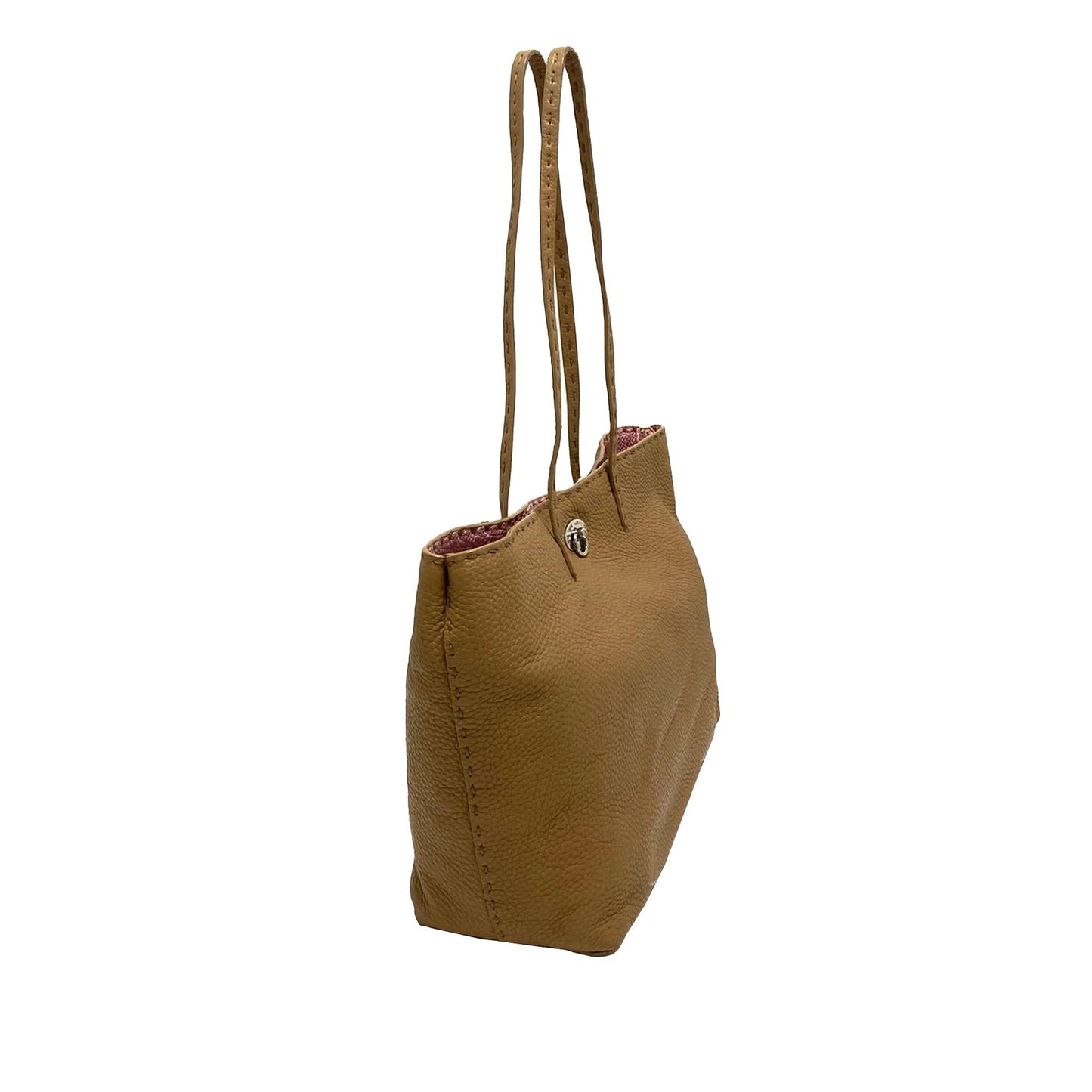 Fendi Selleria Carla Tote Bag Shg Leather