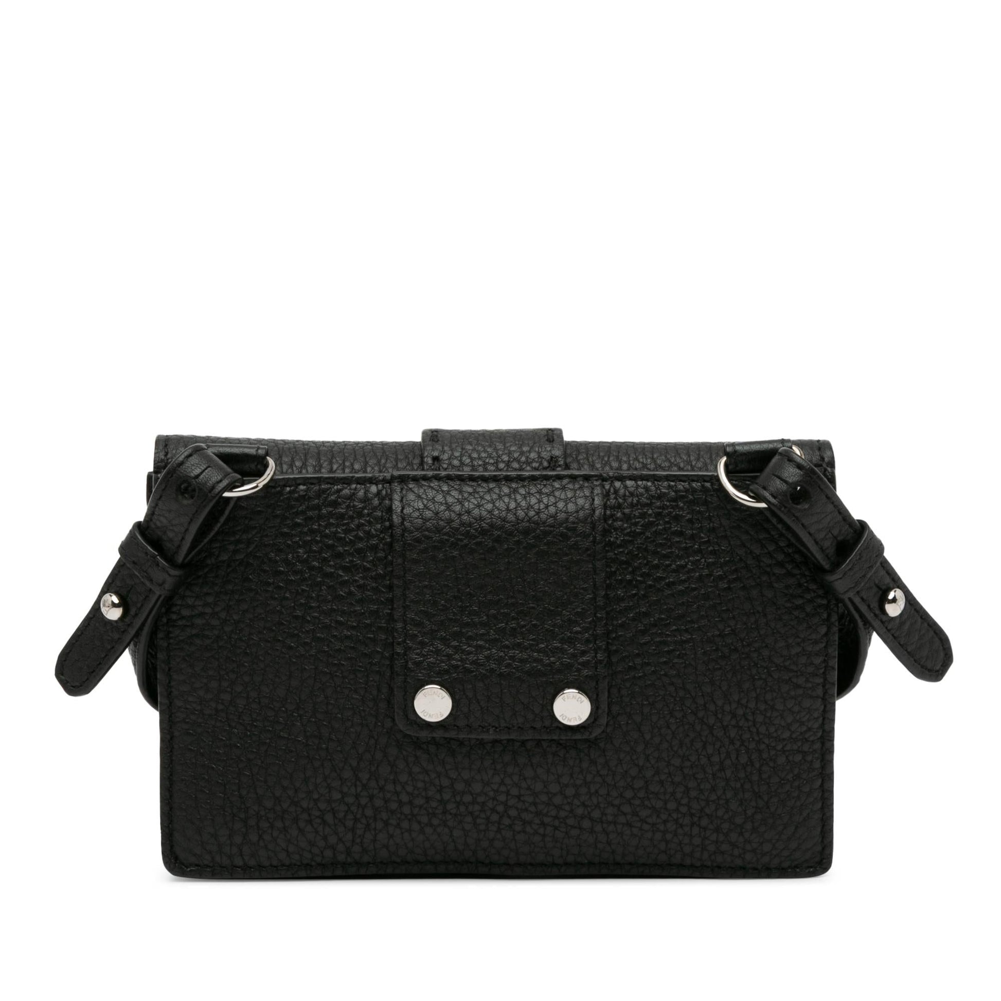 Fendi Selleria Flat Convertible Belt Baguette Shg Gfrcyv Crossbody