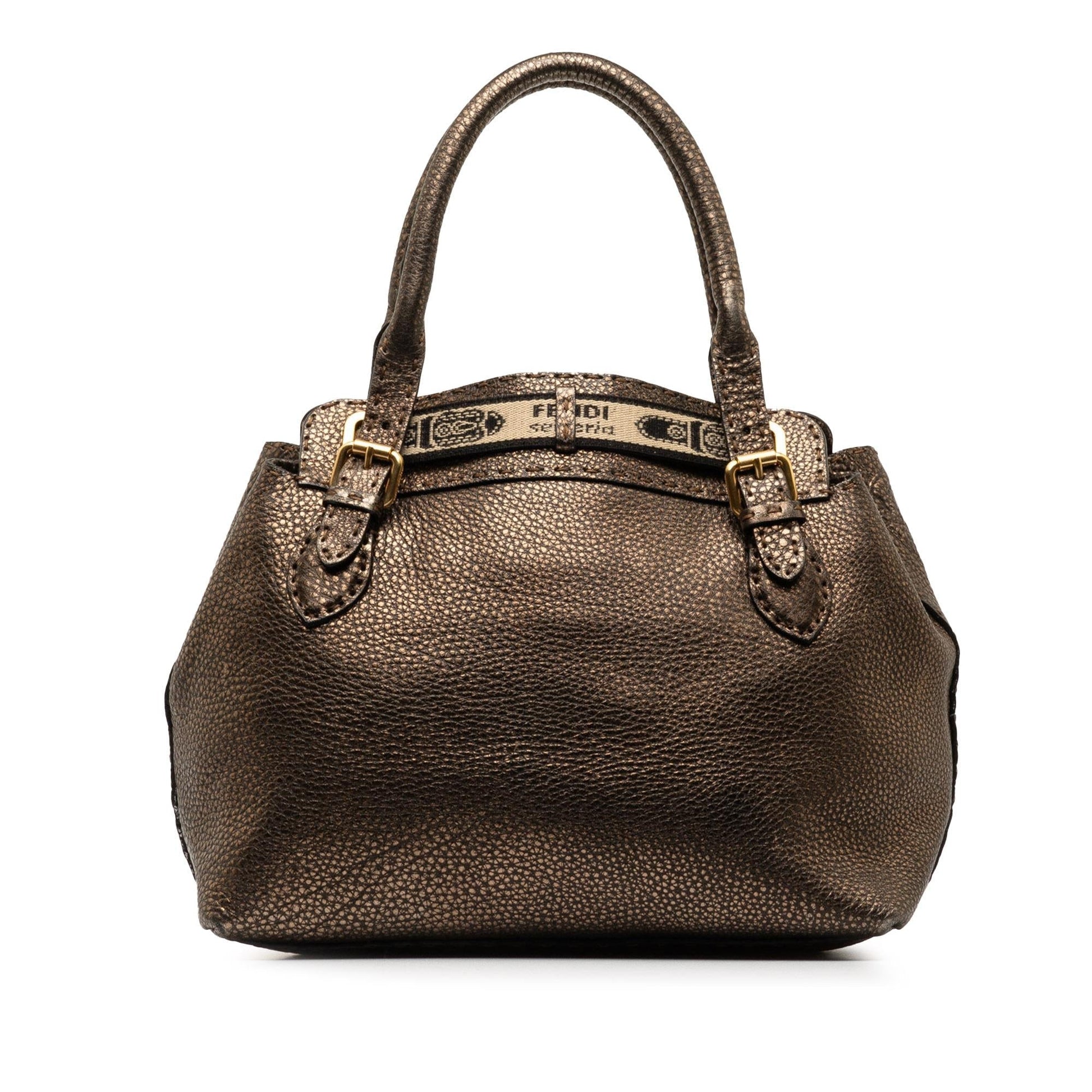 Fendi Selleria Grand Borghese Handbag Shg Fsctsq Satchel Bag