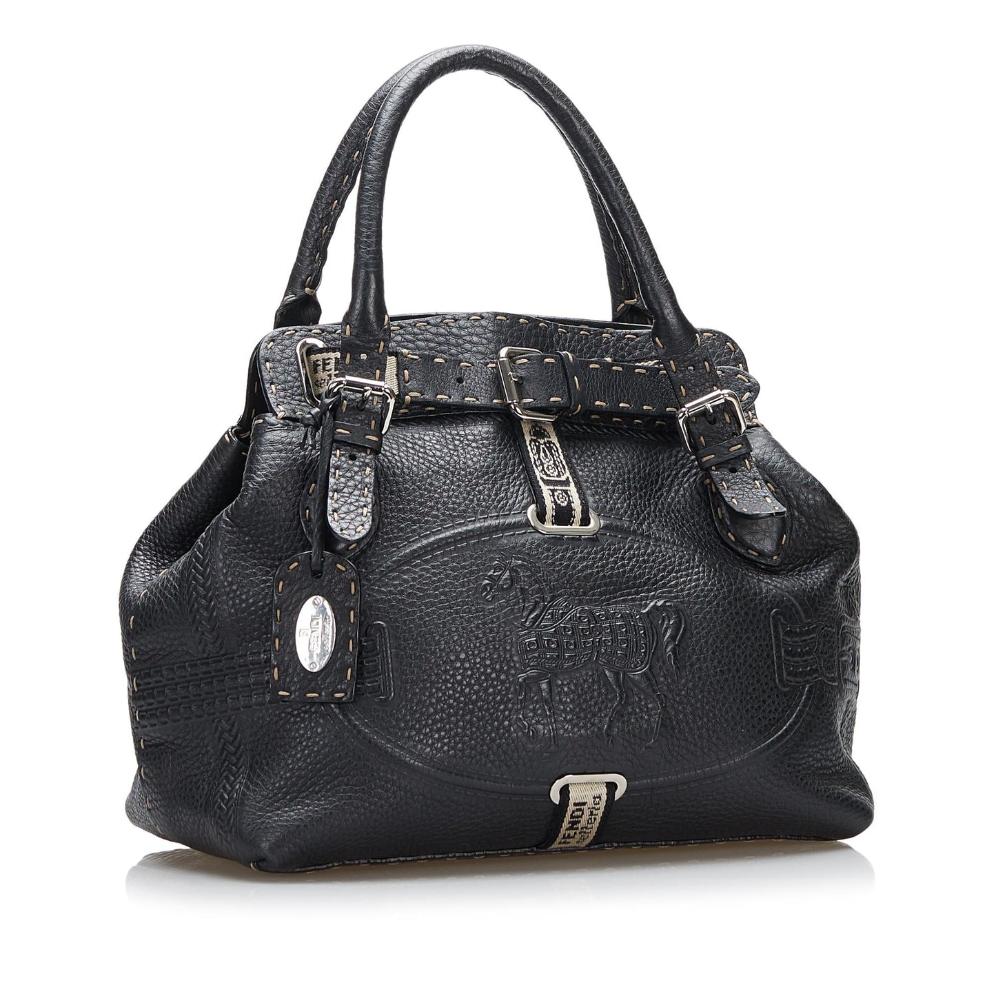 Fendi Selleria Grand Borghese Shg Tote Bag