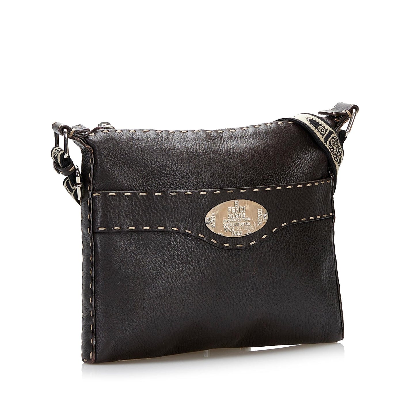 Fendi Selleria Crossbody Bag Shg Leather