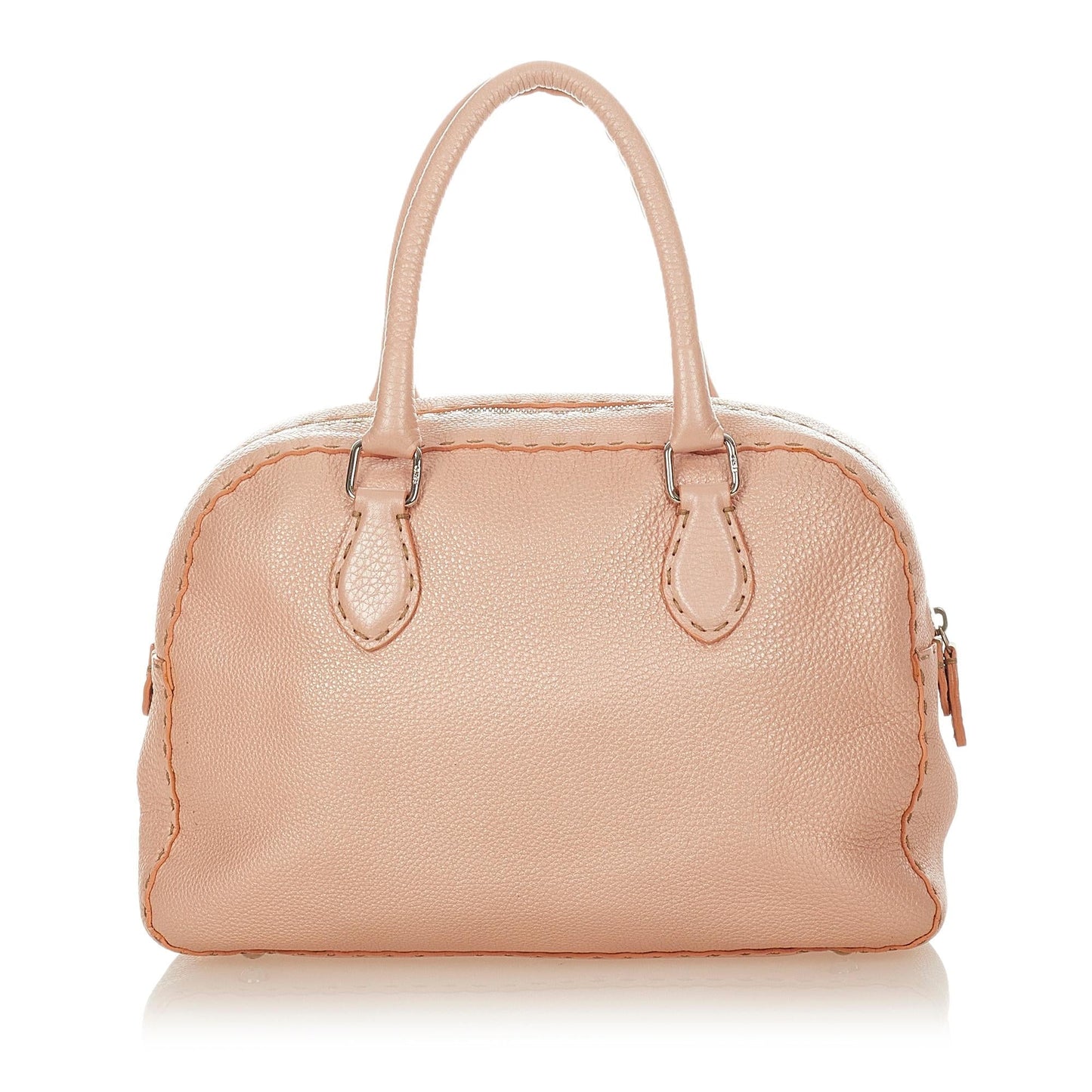 Fendi Selleria Handbag Shg Leather Satchel Bag Handbag Shg 26622