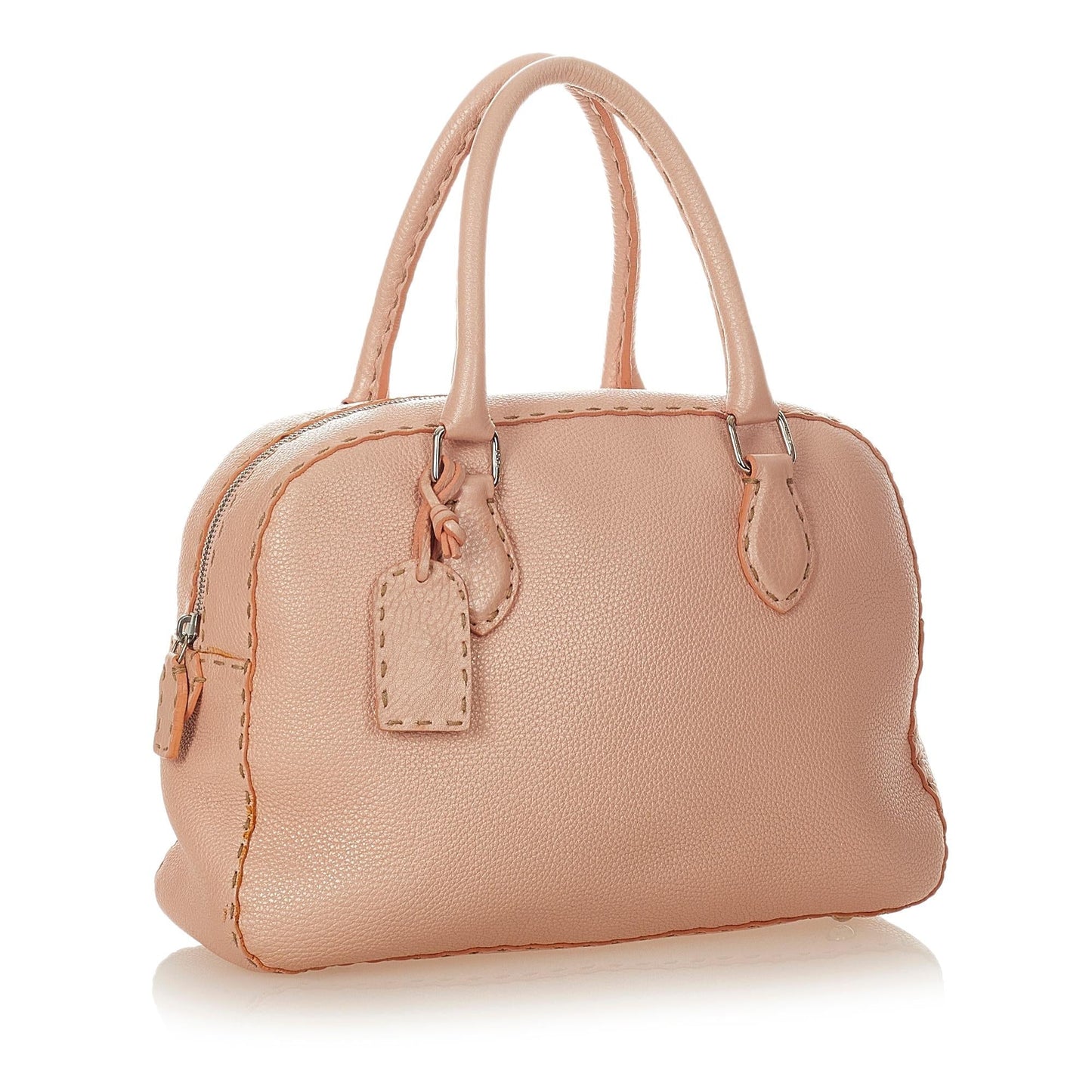 Fendi Selleria Handbag Shg Leather Satchel Bag Handbag Shg 26622