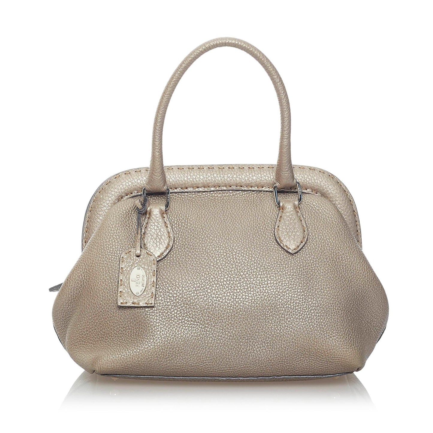 Fendi Selleria Handbag Shg Leather Satchel Bag Handbag Shg 31221