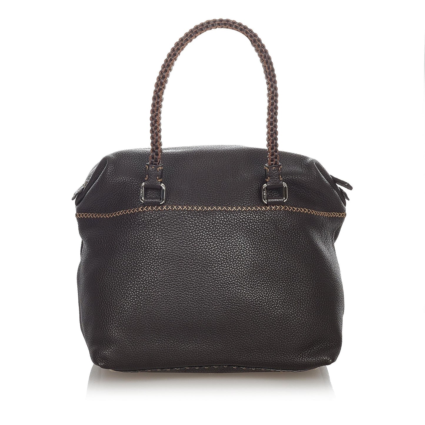 Fendi Selleria Handbag Shg Leather Satchel Bag Handbag Shg 31787