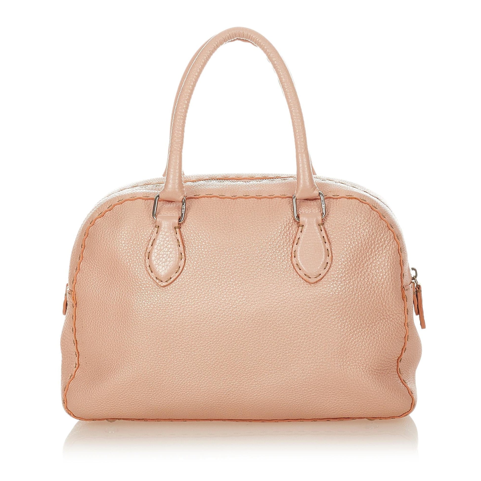 Fendi Selleria Handbag Shg G5Ceks Leather Satchel Bag
