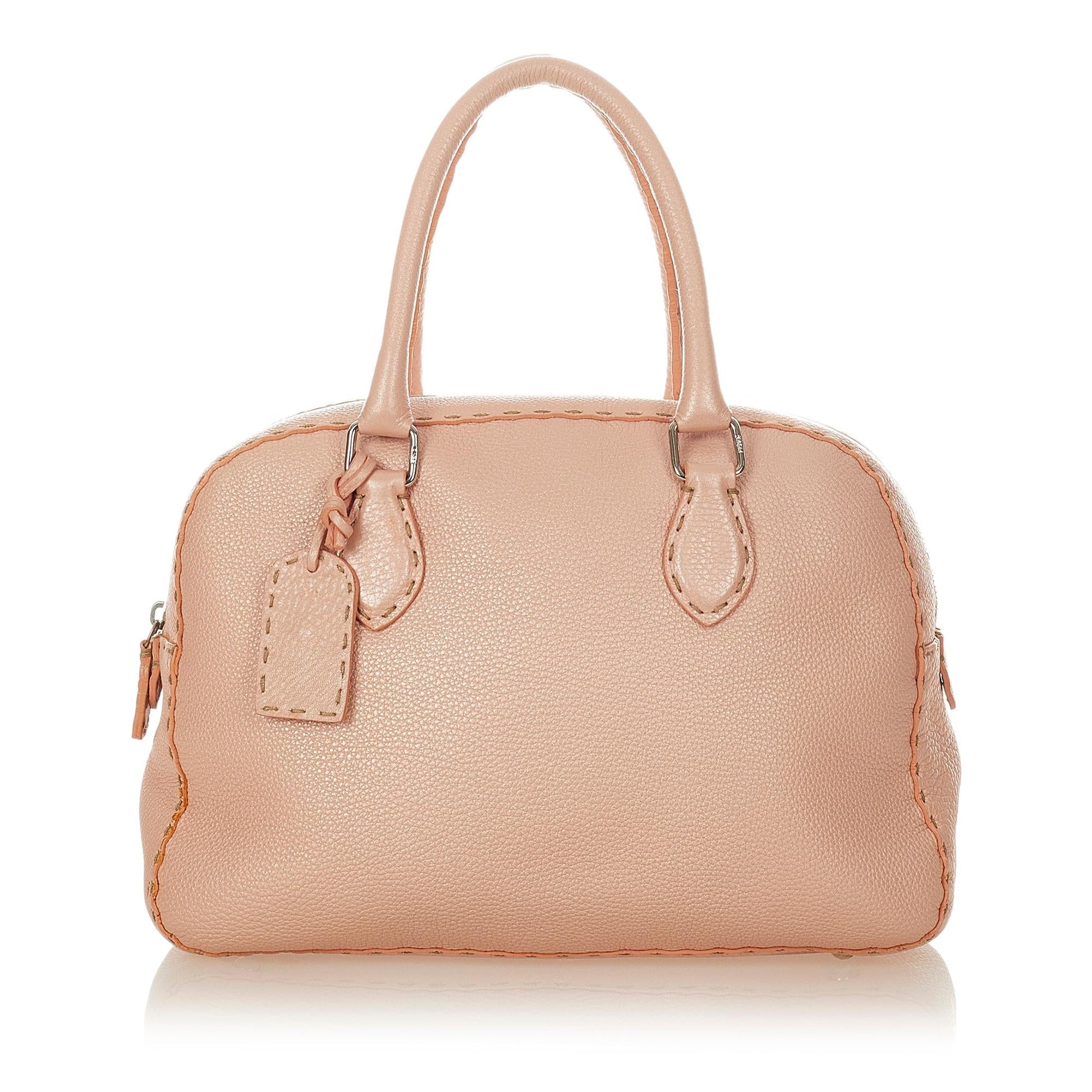 Fendi Selleria Handbag Shg G5Ceks Leather Satchel Bag