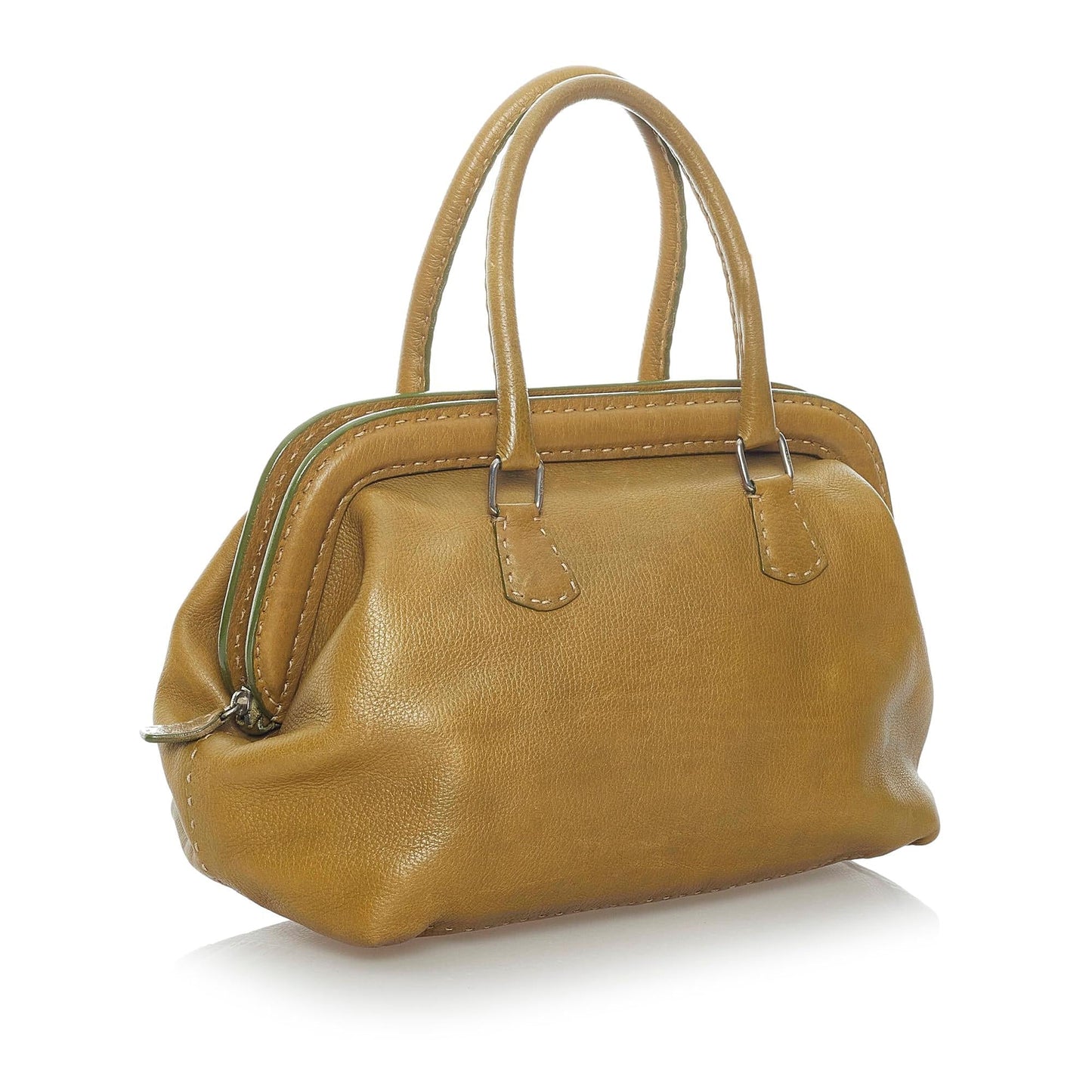 Fendi Selleria Handbag Shg Wikbxq Leather Satchel Bag