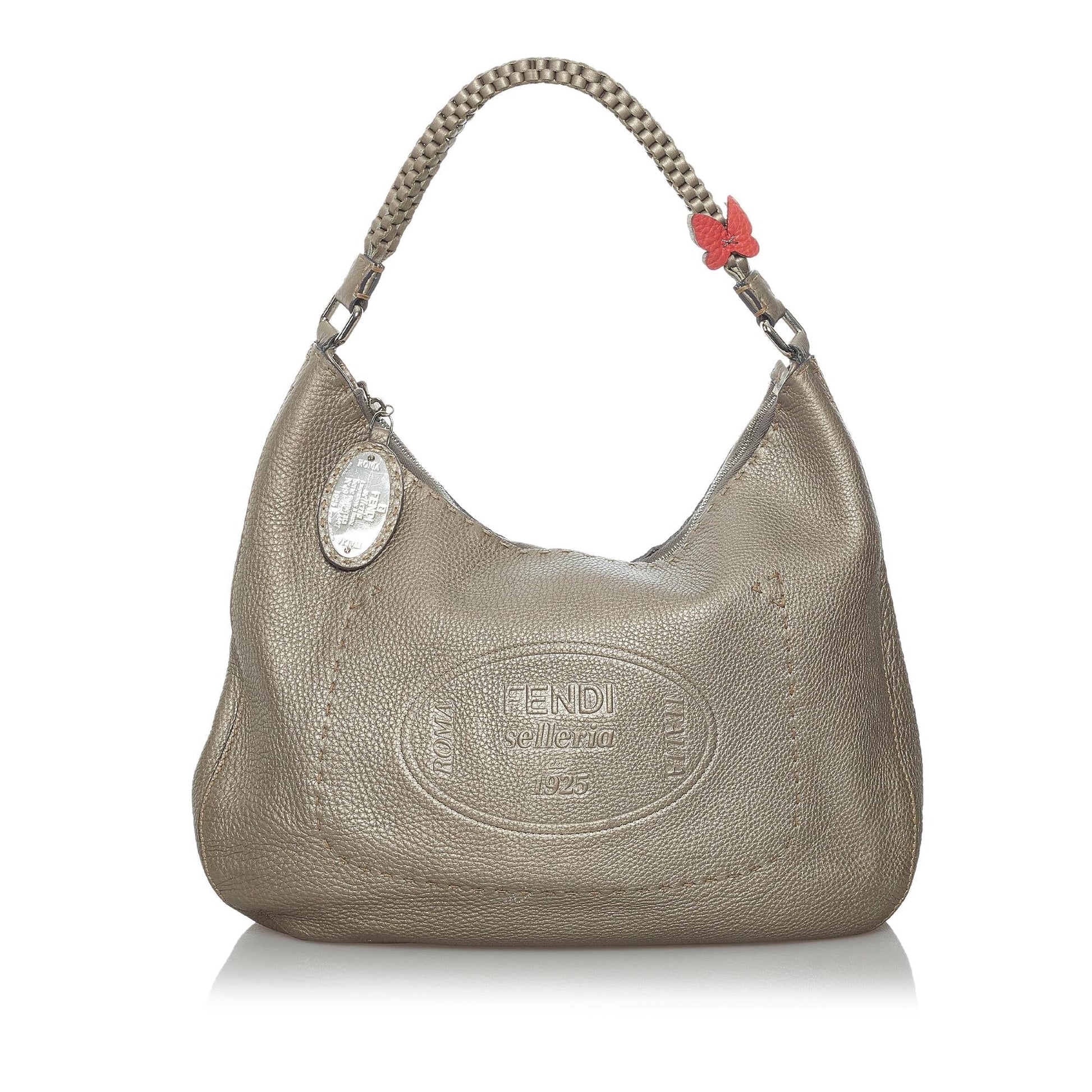Fendi Selleria Hobo Bag Shg Leather Shoulder Bag Bag Shg 33738
