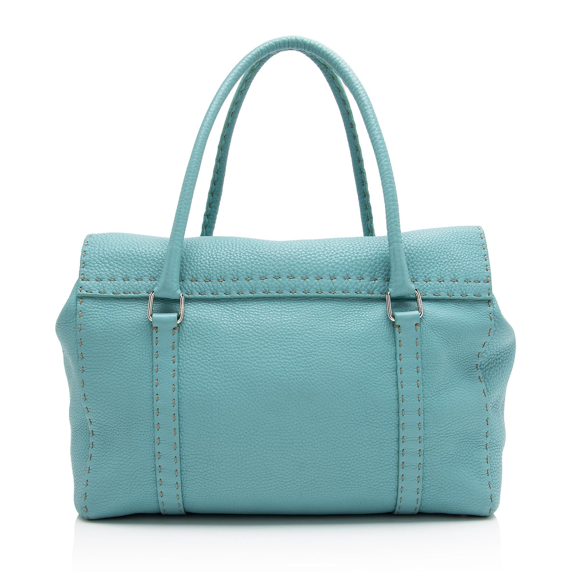 Fendi Selleria Linda Satchel Shf 1Feonp Leather Large Satchel Bag