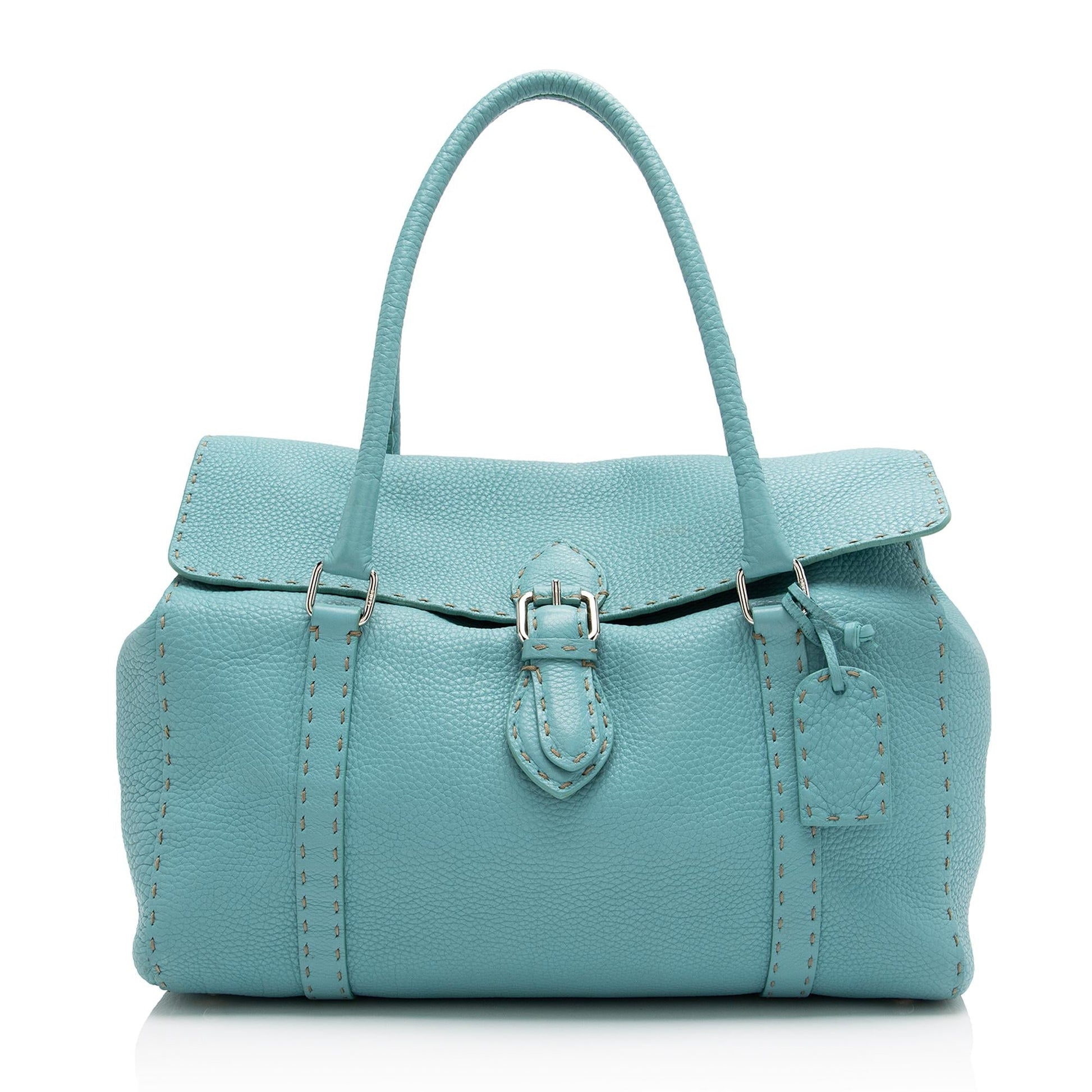 Fendi Selleria Linda Satchel Shf 1Feonp Leather Large Satchel Bag