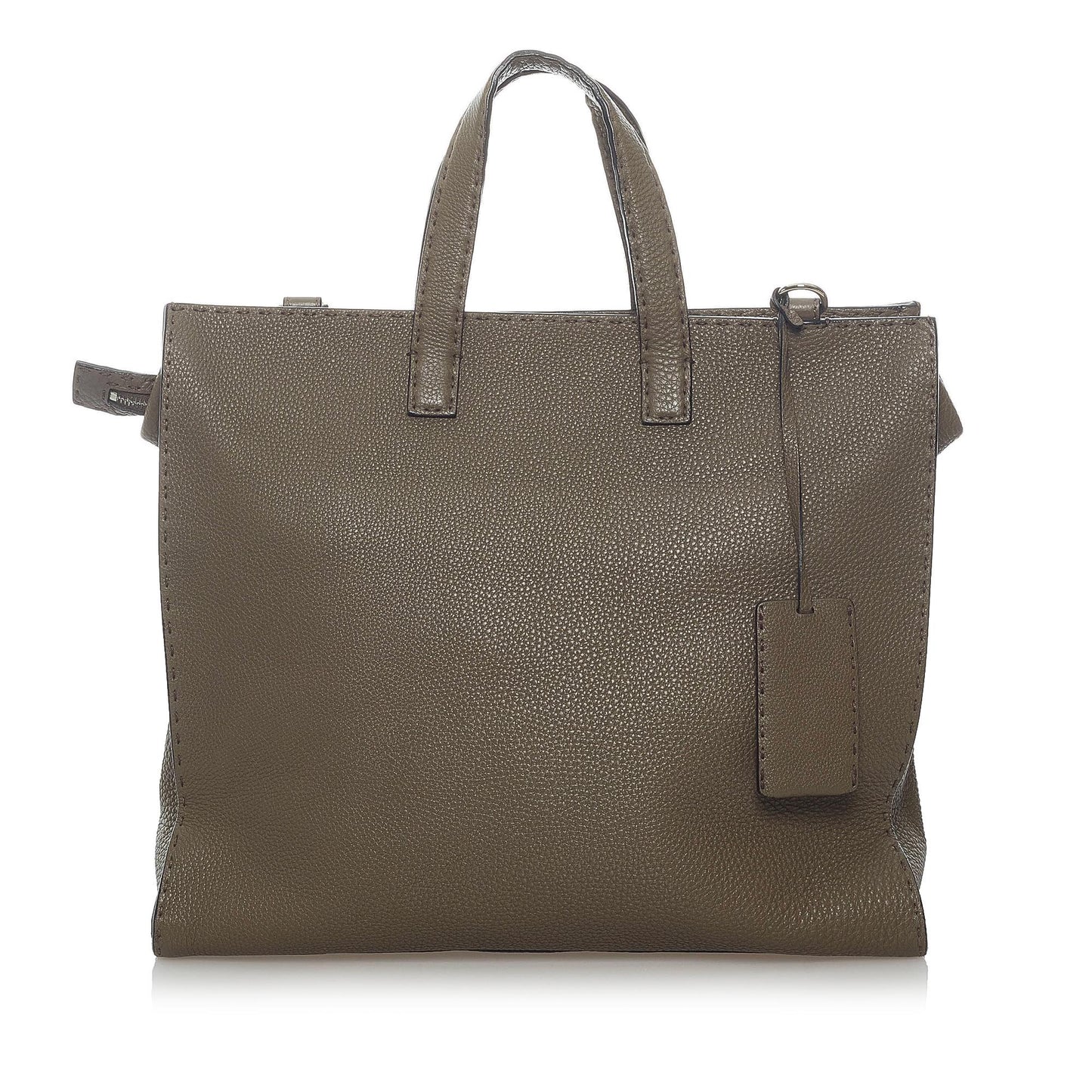Fendi Selleria Satchel Shg Leather Satchel Bag