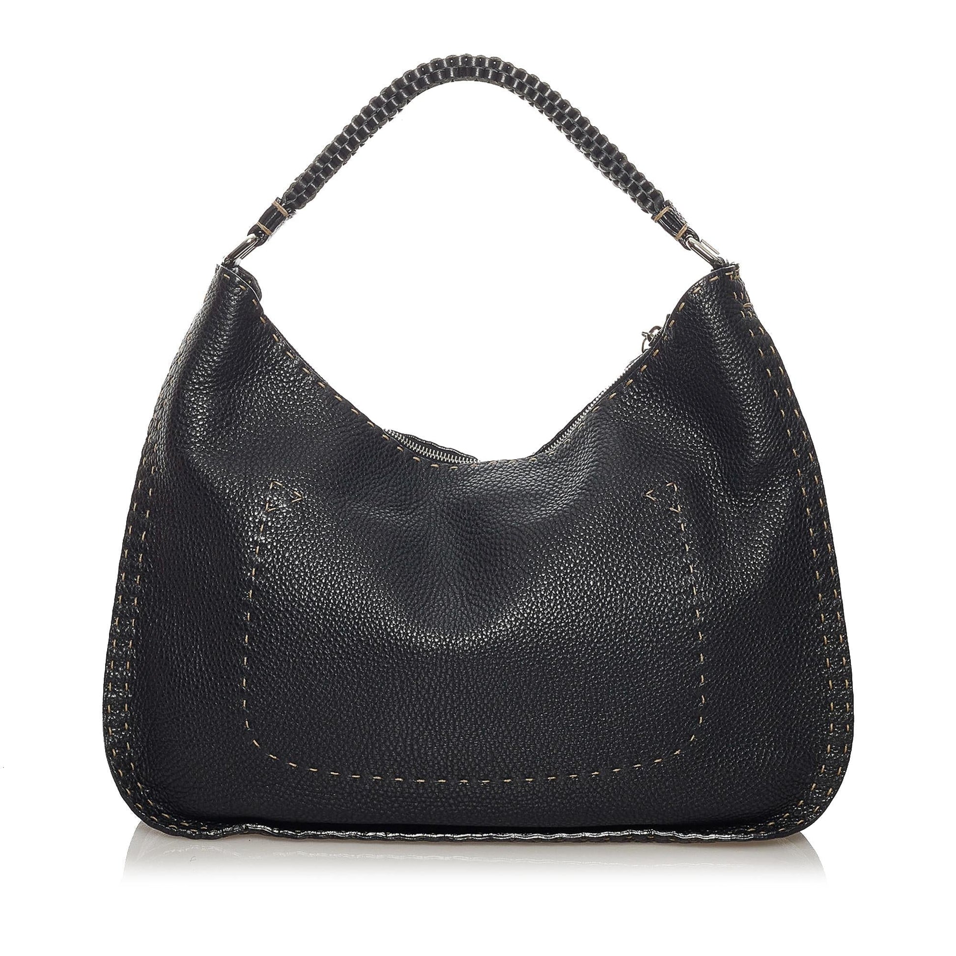 Fendi Selleria Shoulder Bag Shg Leather Bag Shg 29296