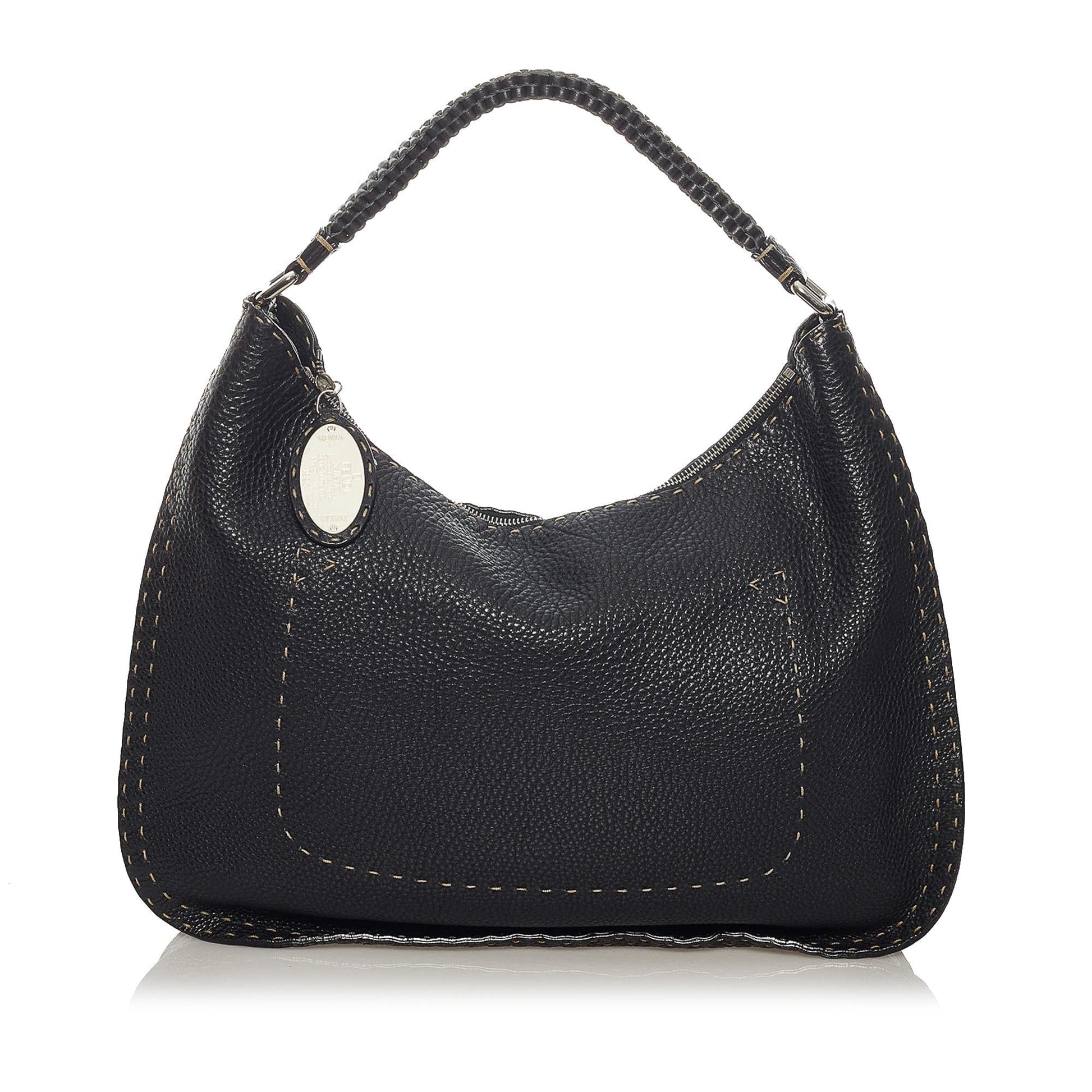 Fendi Selleria Shoulder Bag Shg Leather Bag Shg 29296