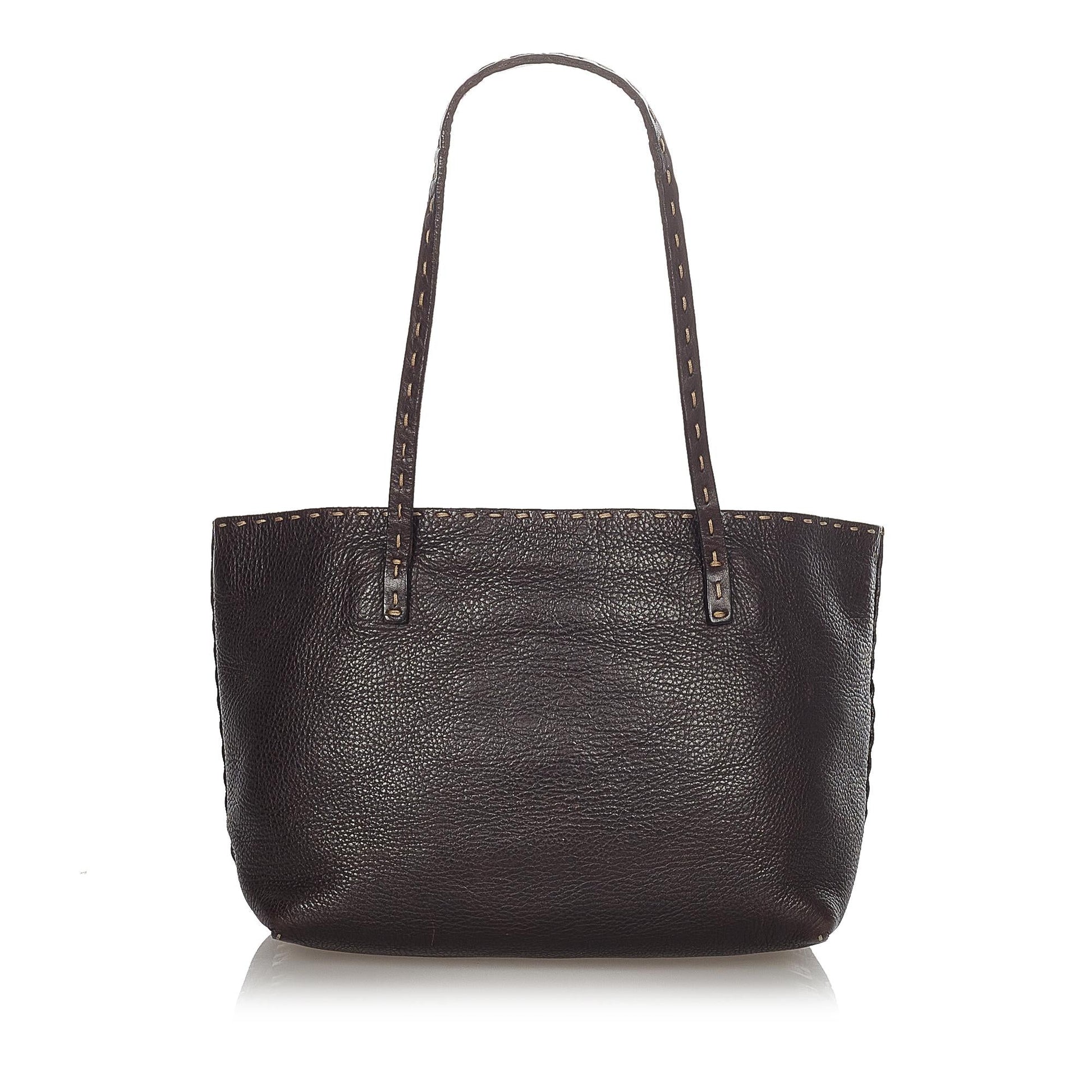 Fendi Selleria Tote Bag Shg Leather Bag Shg 23499