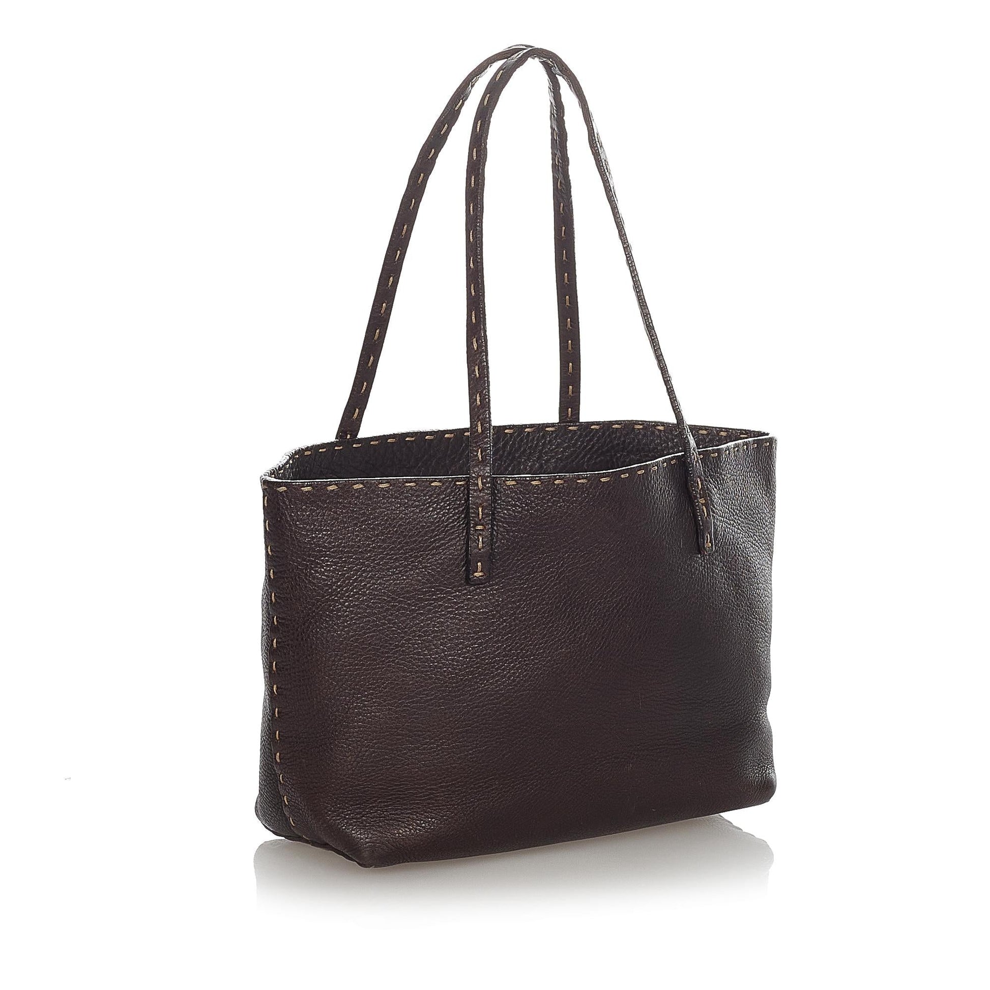 Fendi Selleria Tote Bag Shg Leather Bag Shg 23499