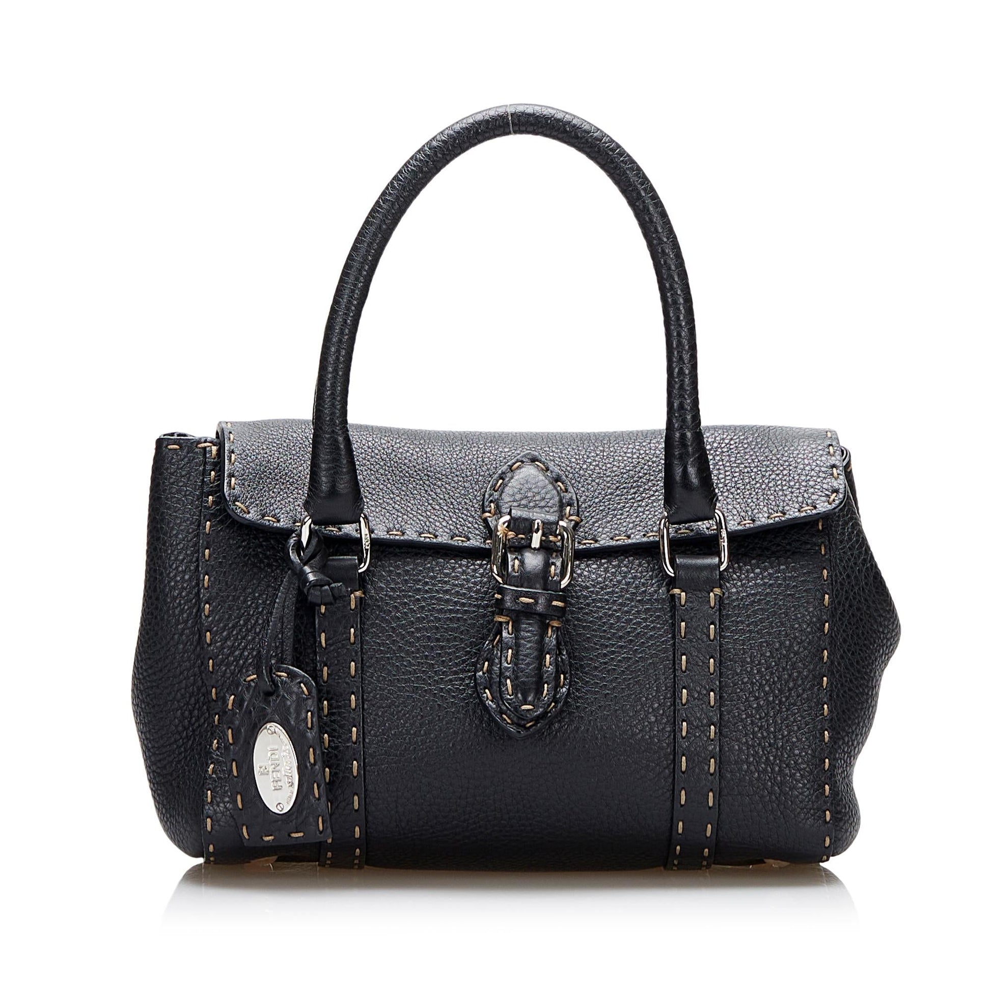 Fendi Selleria Linda Handbag Shg Ynsozf Satchel Bag