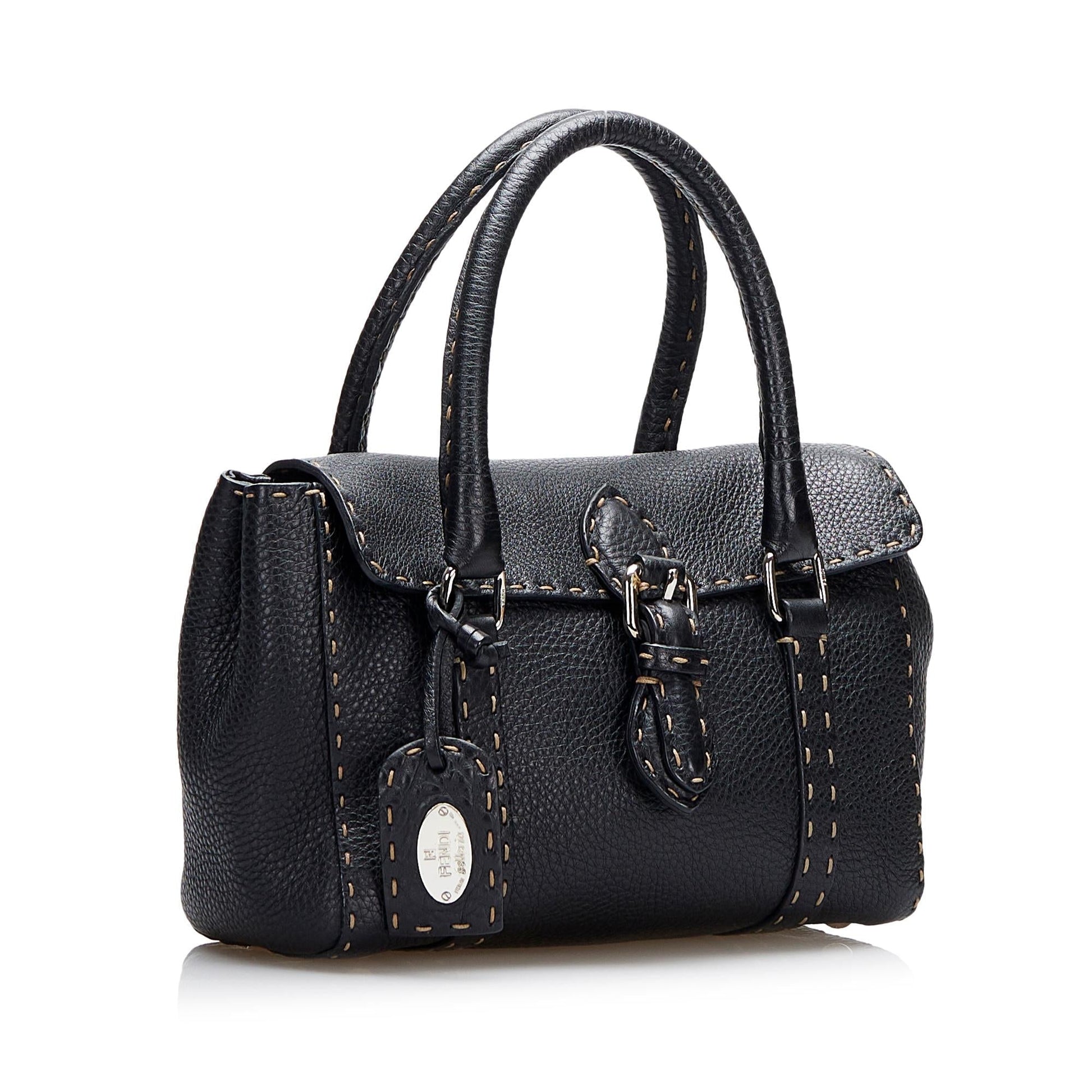 Fendi Selleria Linda Handbag Shg Ynsozf Satchel Bag