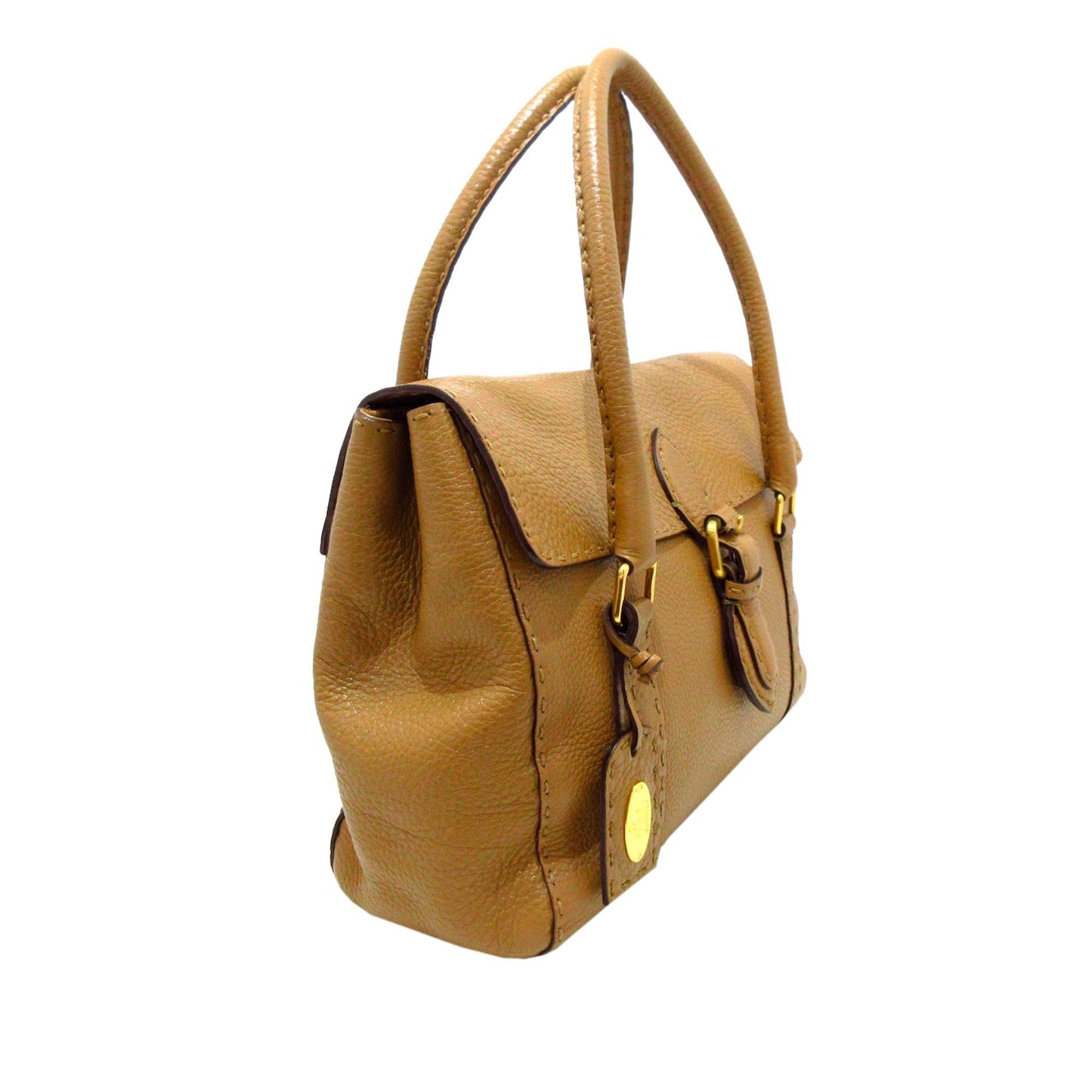 Fendi Selleria Linda Handbag Shg Hswazt Satchel Bag