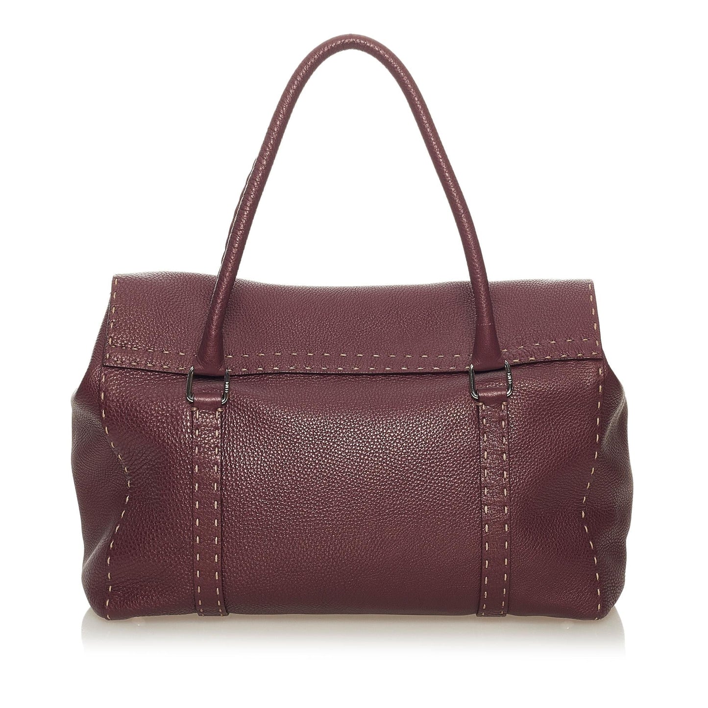 Fendi Selleria Linda Handbag Shg Leather Satchel Bag Handbag Shg 27779