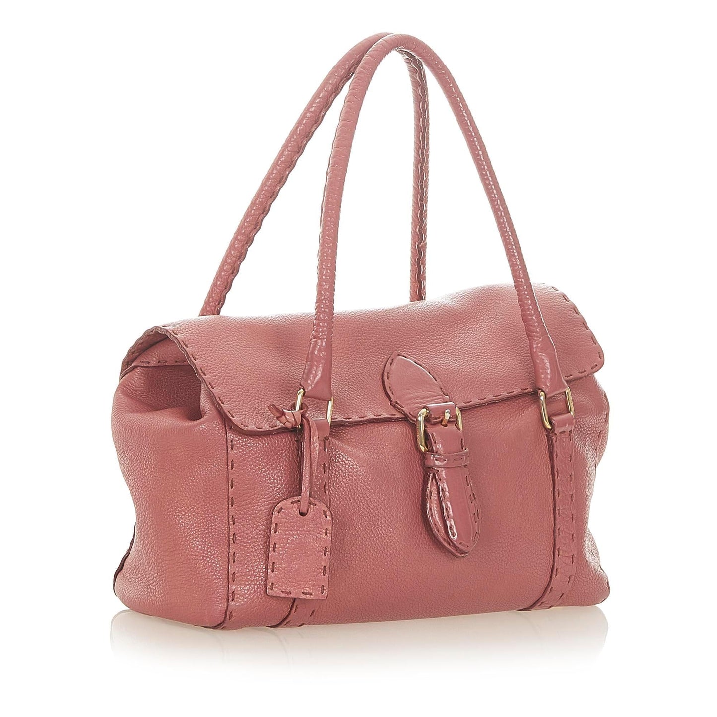 Fendi Selleria Linda Handbag Shg Leather Satchel Bag Handbag Shg 31685