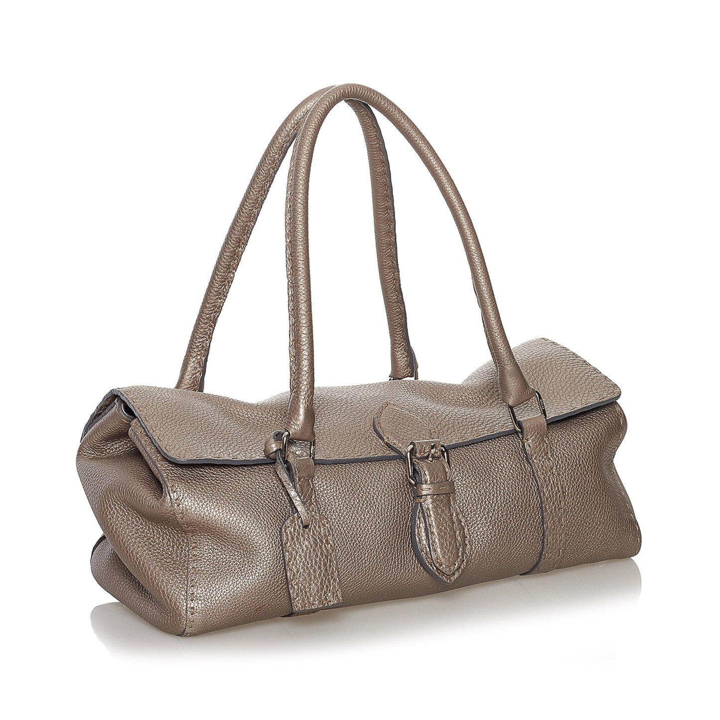 Fendi Selleria Linda Handbag Shg Leather Satchel Bag Handbag Shg 33666