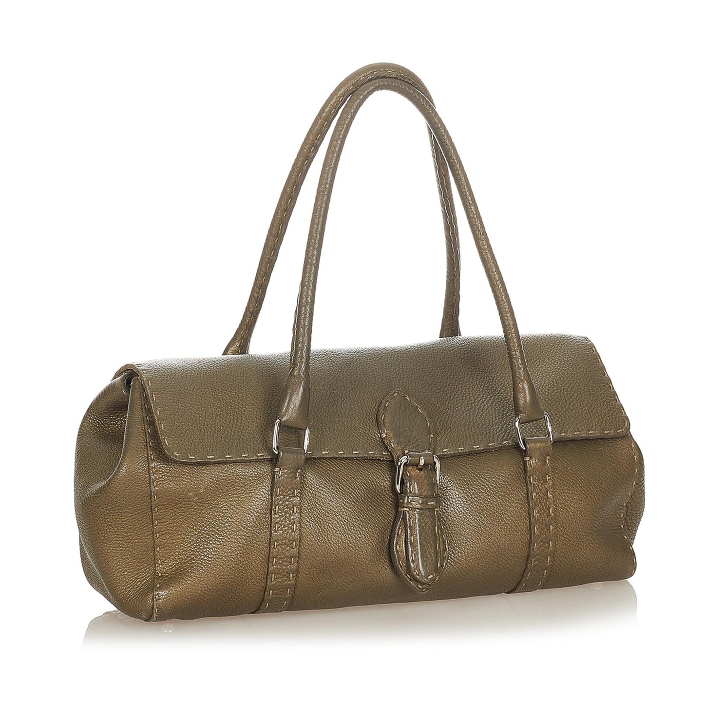 Fendi Selleria Linda Shoulder Bag Shg Leather Bag Shg 23944